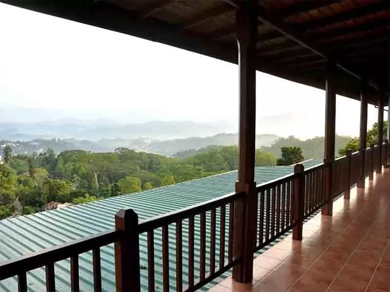 Balcony/Terrace in Kandy Unique Hotel