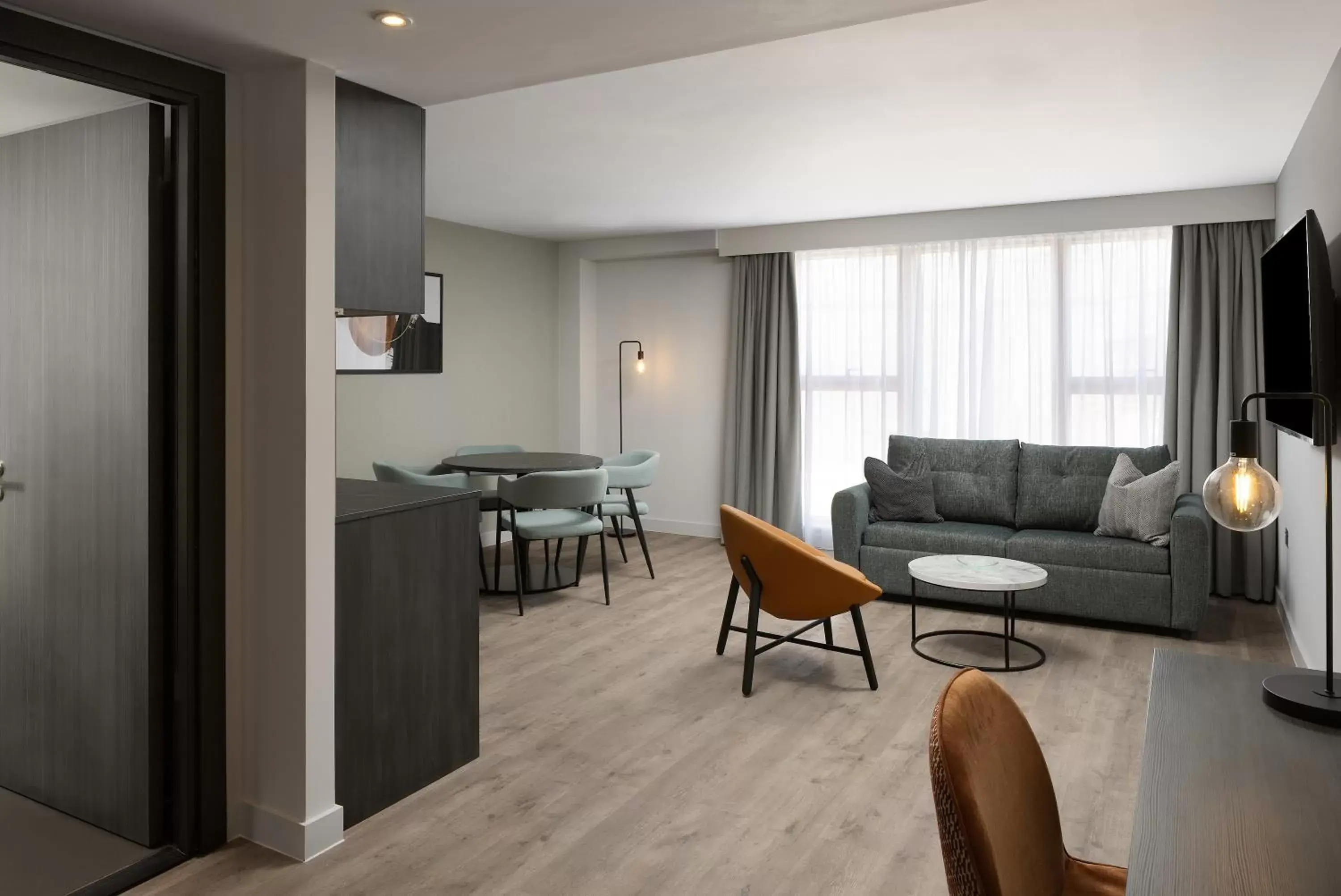 Living room, Seating Area in Residence Inn by Marriott Manchester Piccadilly