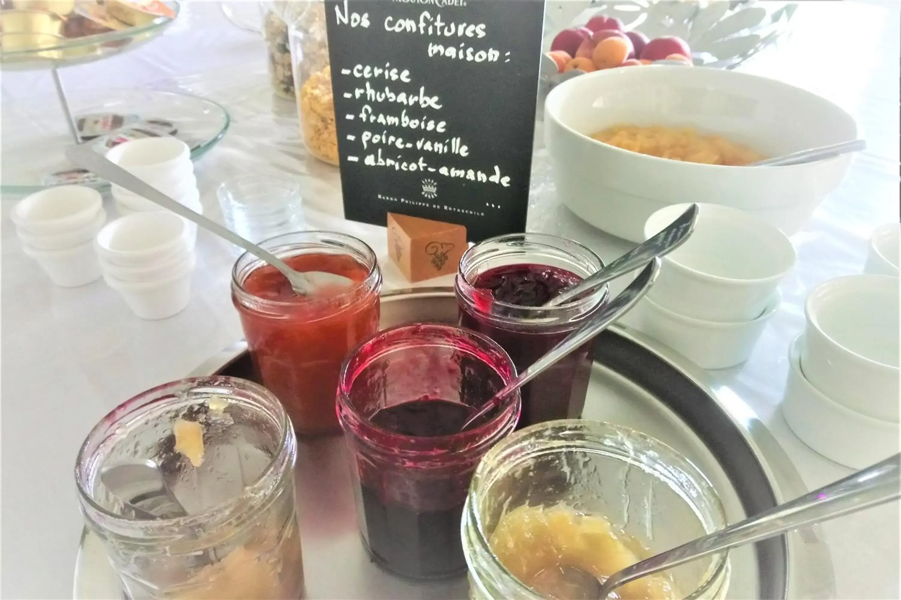 Breakfast in Hotel Les Jardins de Bormes