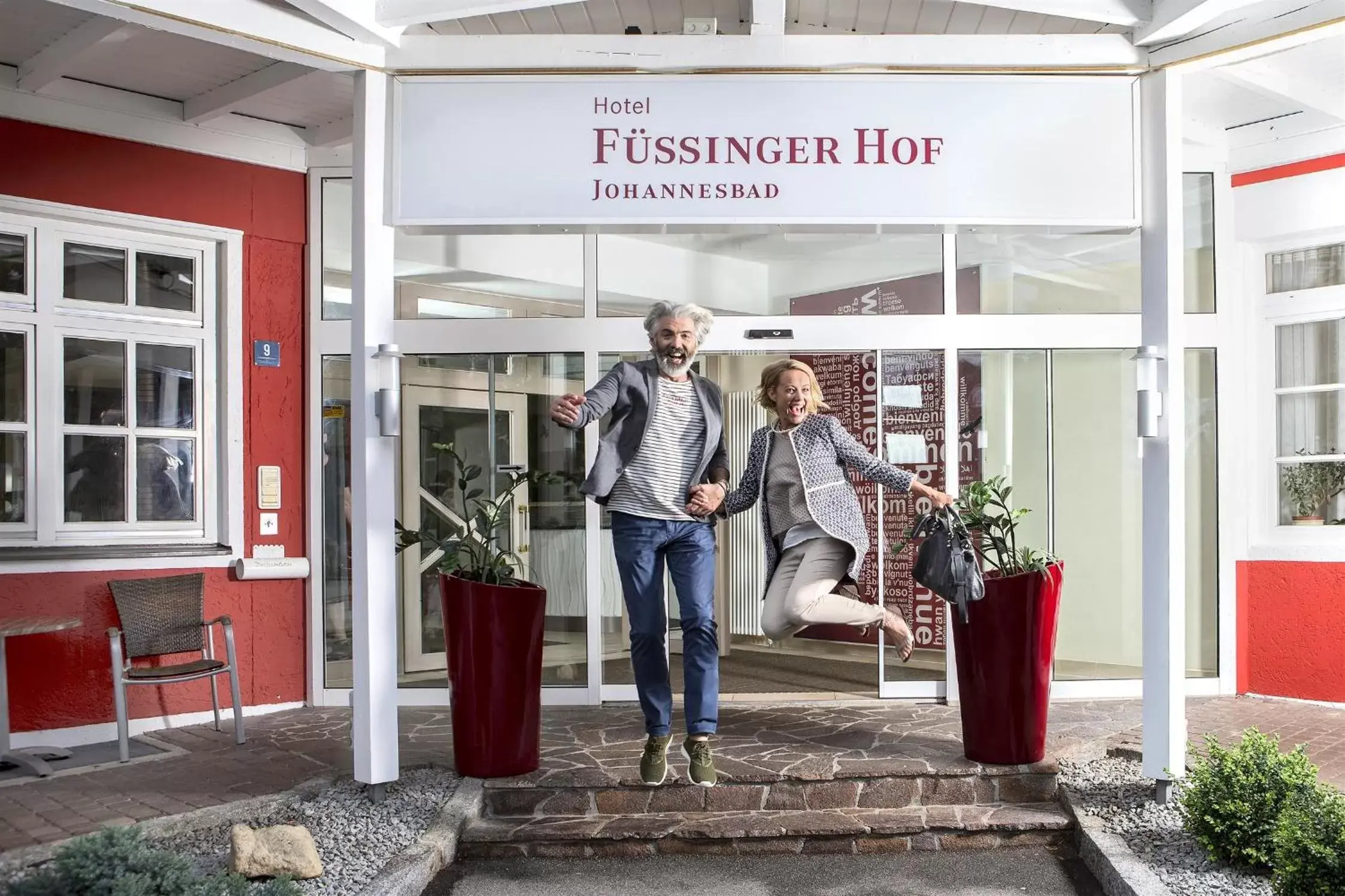 Facade/entrance in Johannesbad Hotel Füssinger Hof