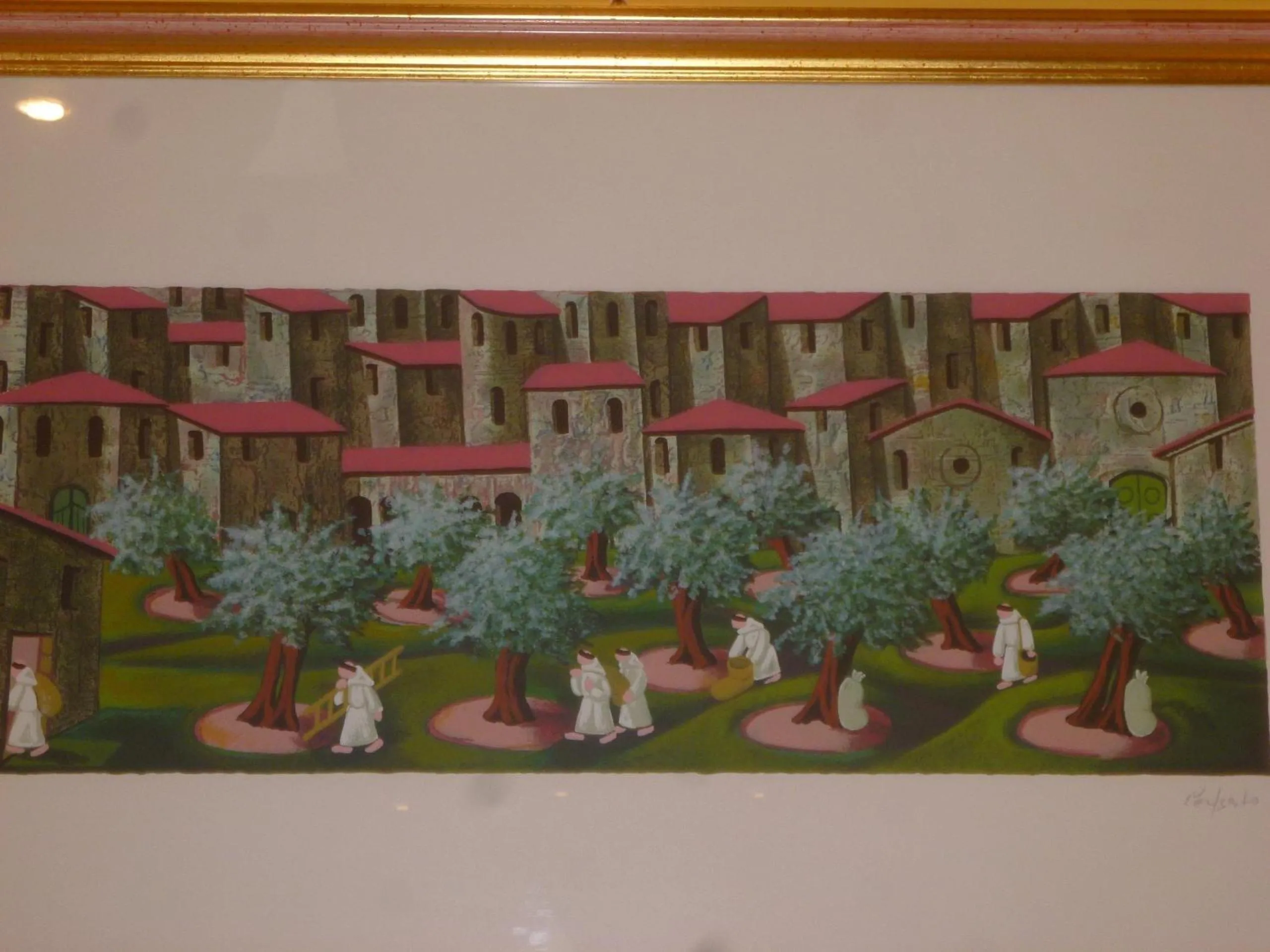 Decorative detail in Campiglione Hotel