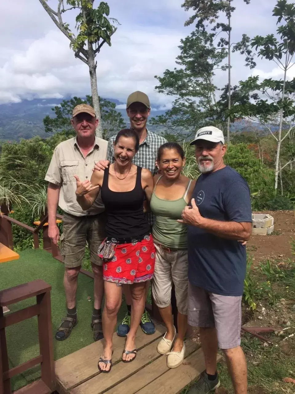 Guests in Bella Vista Ranch Ecolodge