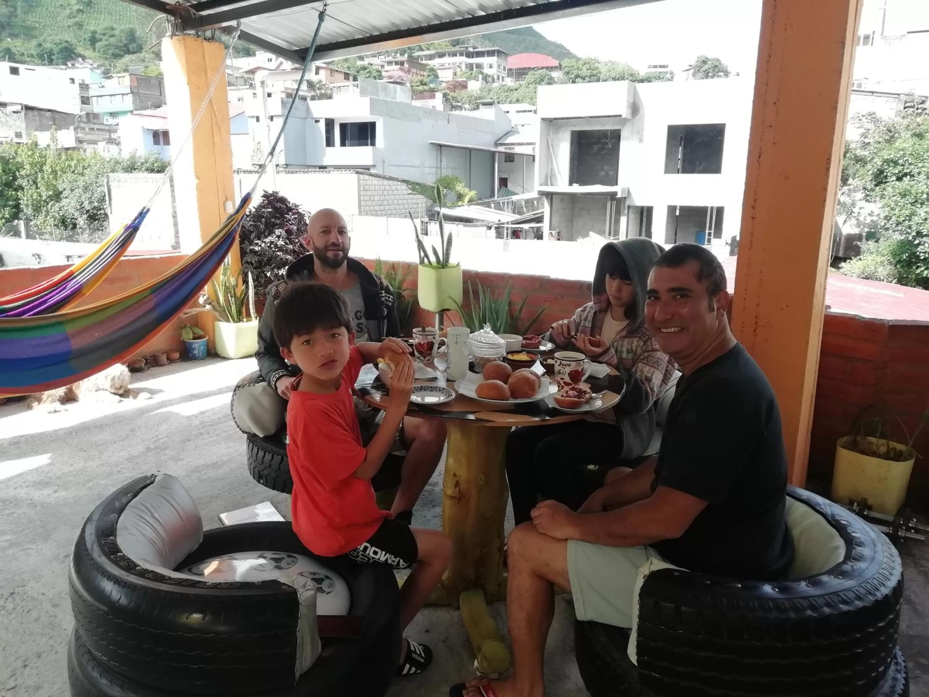 Breakfast in Hostal La Casa Amarilla City