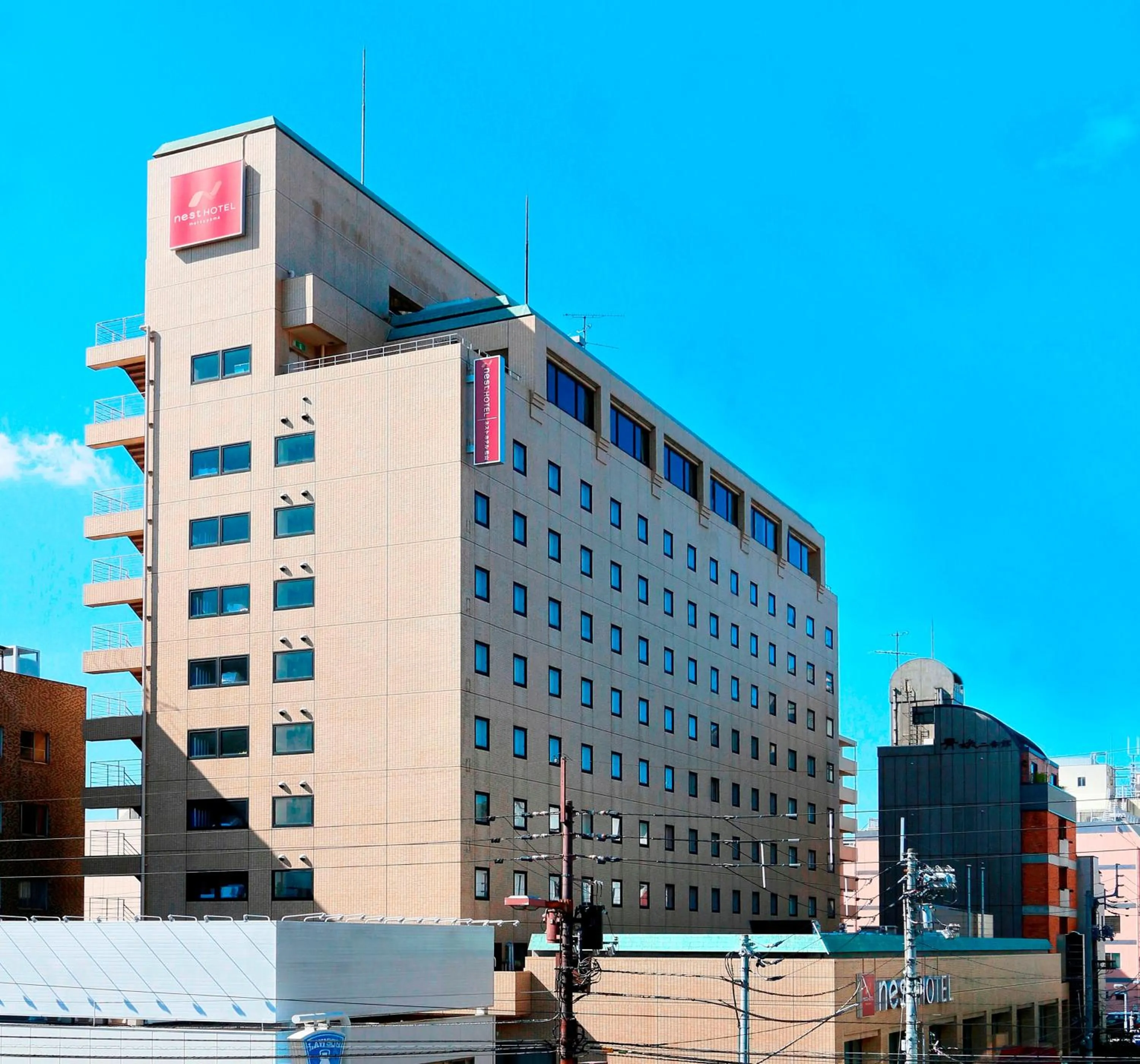 Property building in Nest Hotel Matsuyama