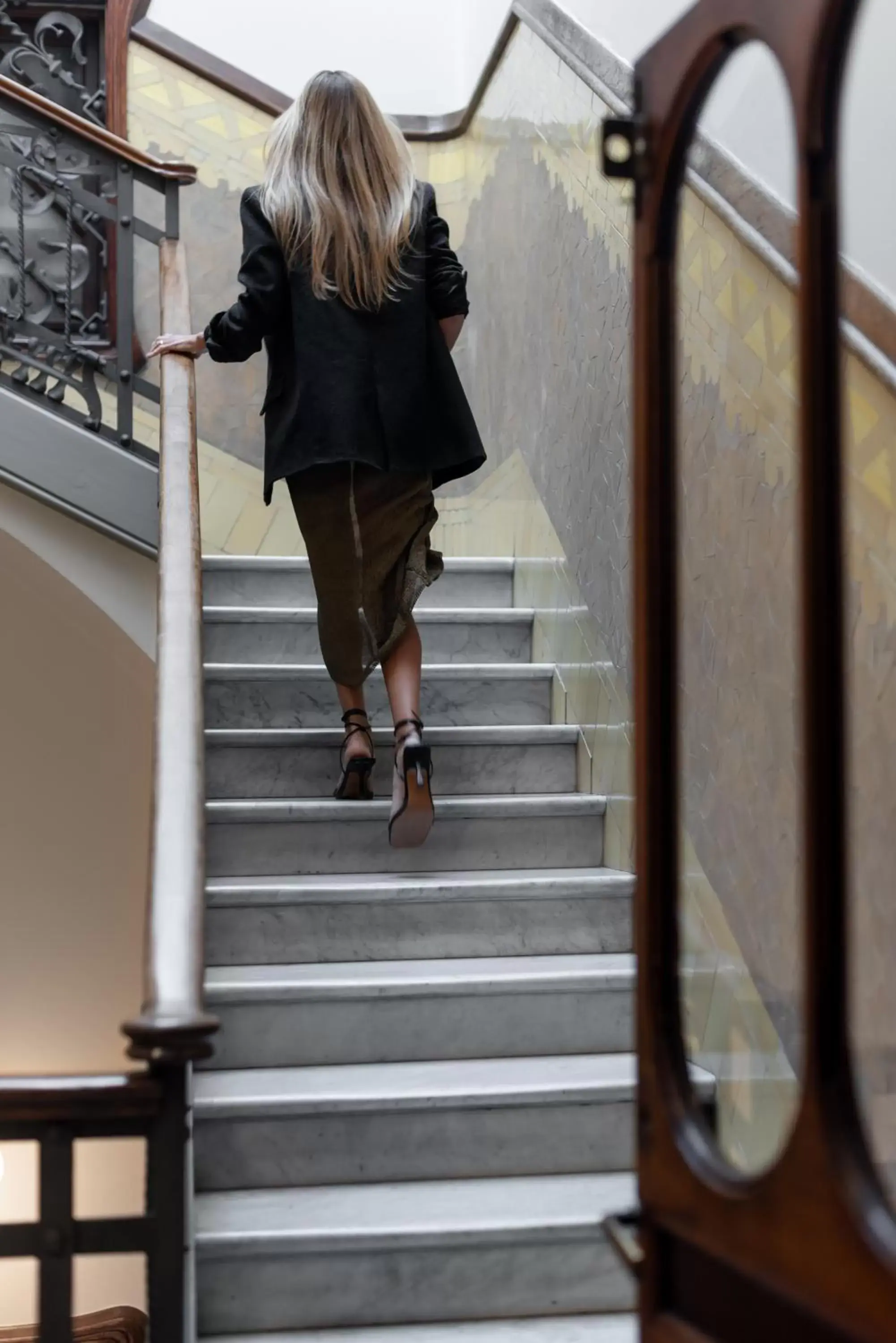 Property building in El Palauet Modernist Suites Barcelona Property building in El Palauet Modernist Suites Barcelona