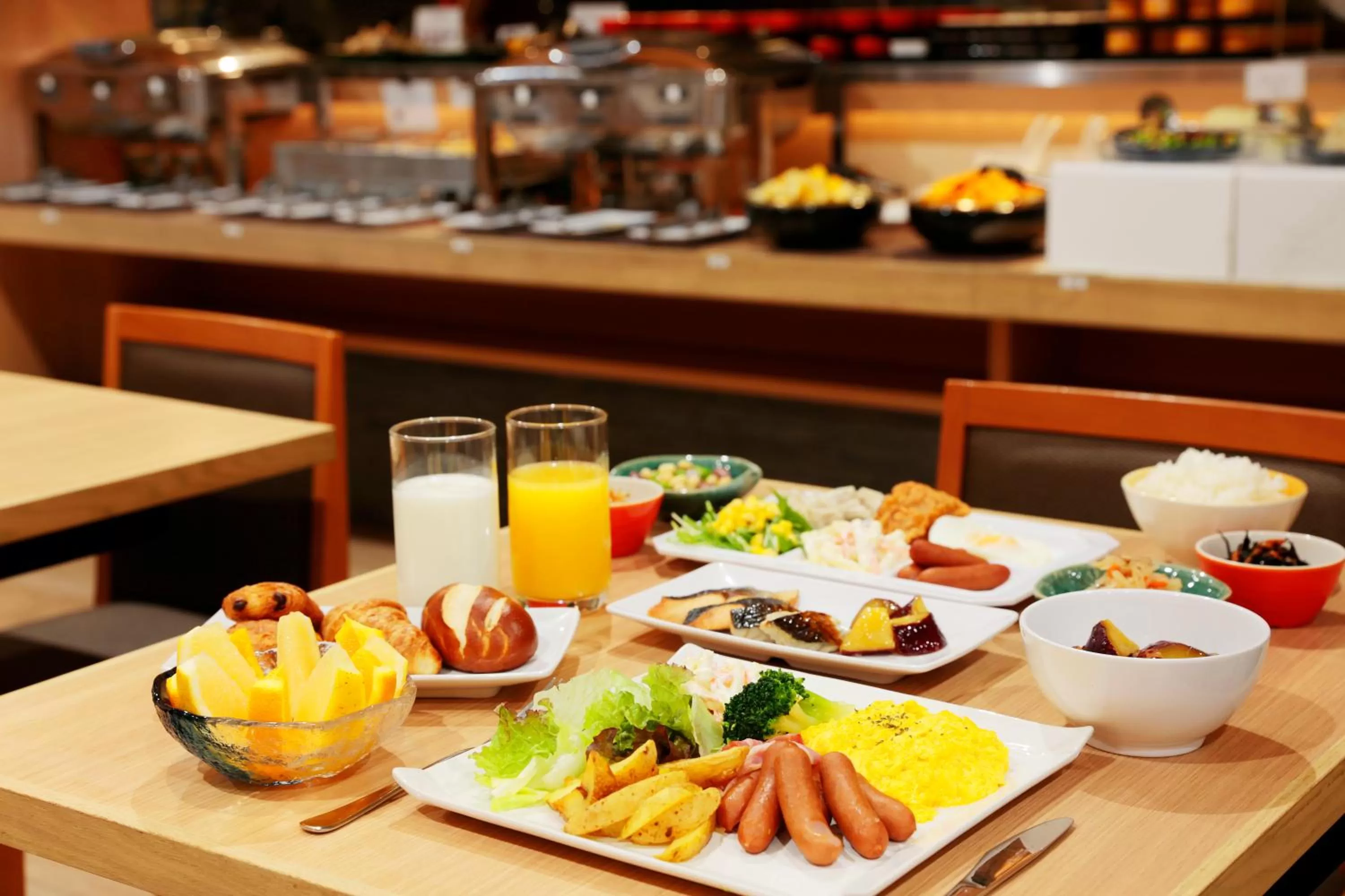 Breakfast in Sotetsu Fresa Inn Tokyo Kinshicho