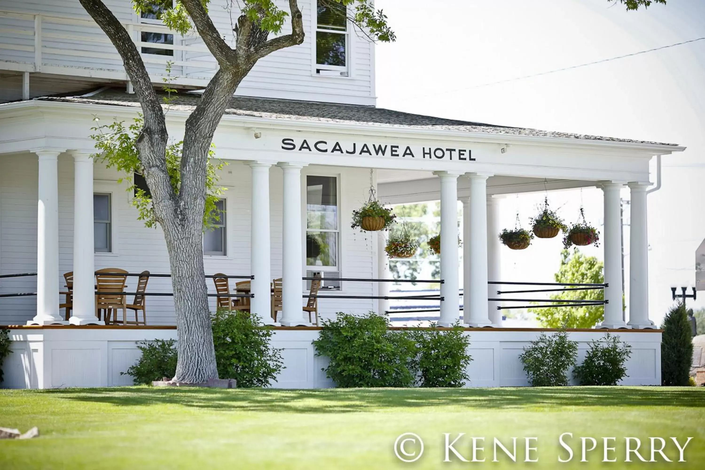 Facade/entrance, Property Building in The Sacajawea Hotel