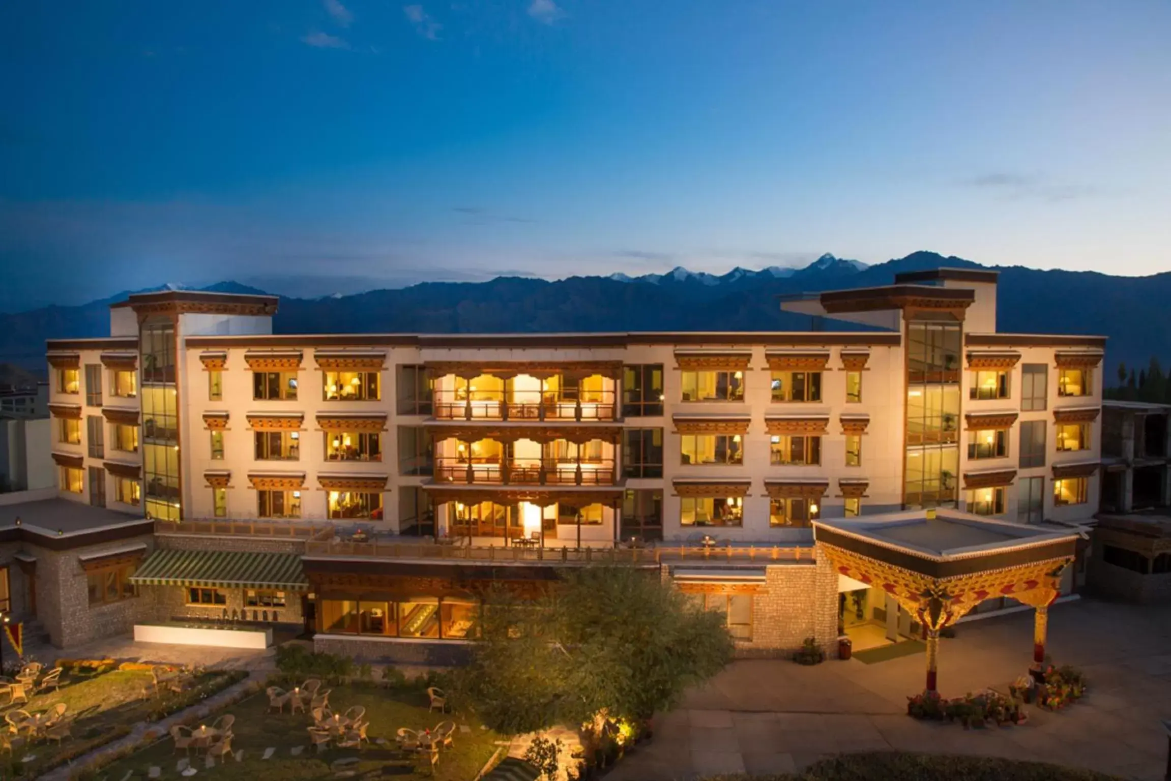 Facade/entrance, Property Building in The Grand Dragon Ladakh