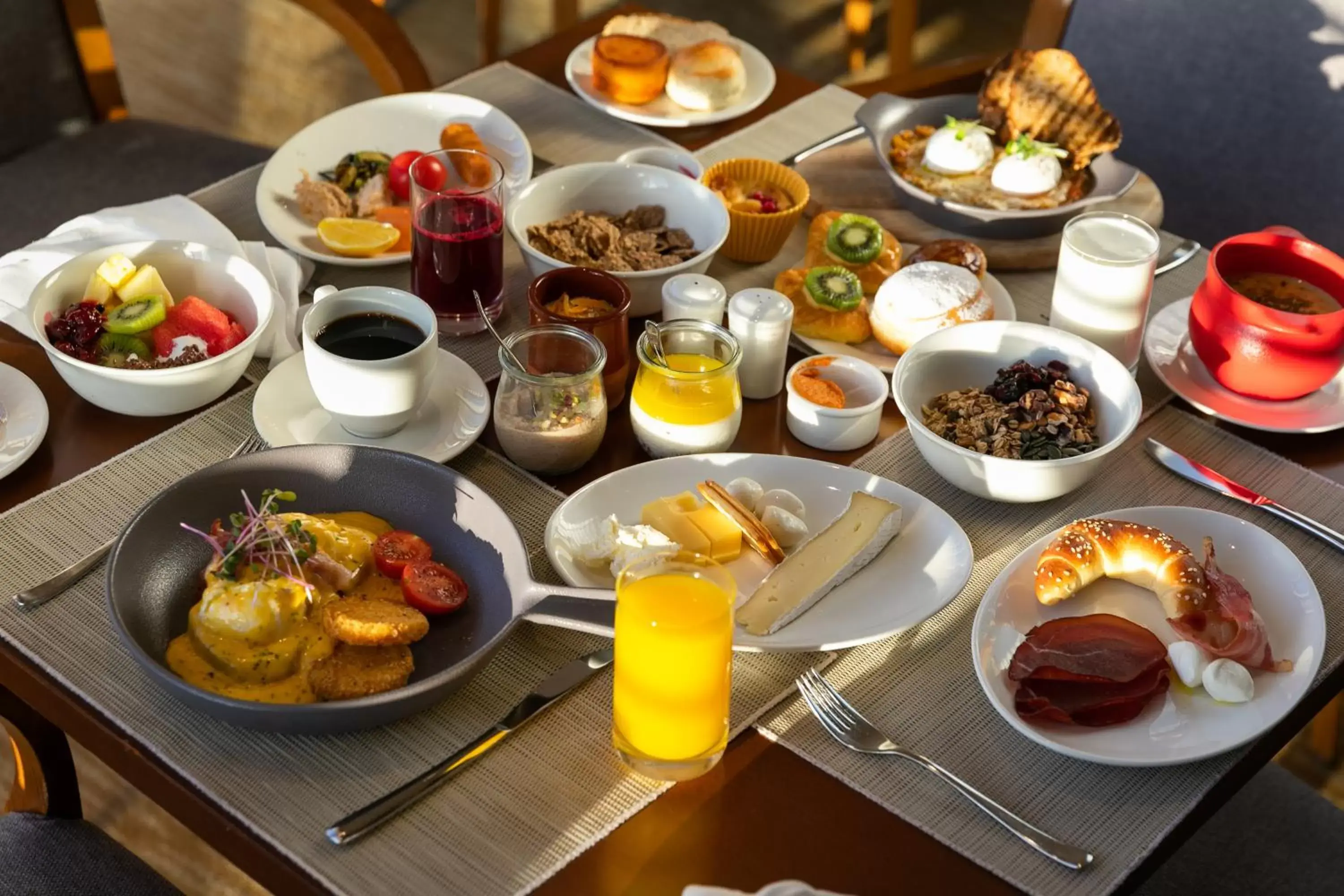 Food and drinks, Breakfast in Hyatt Regency Belgrade