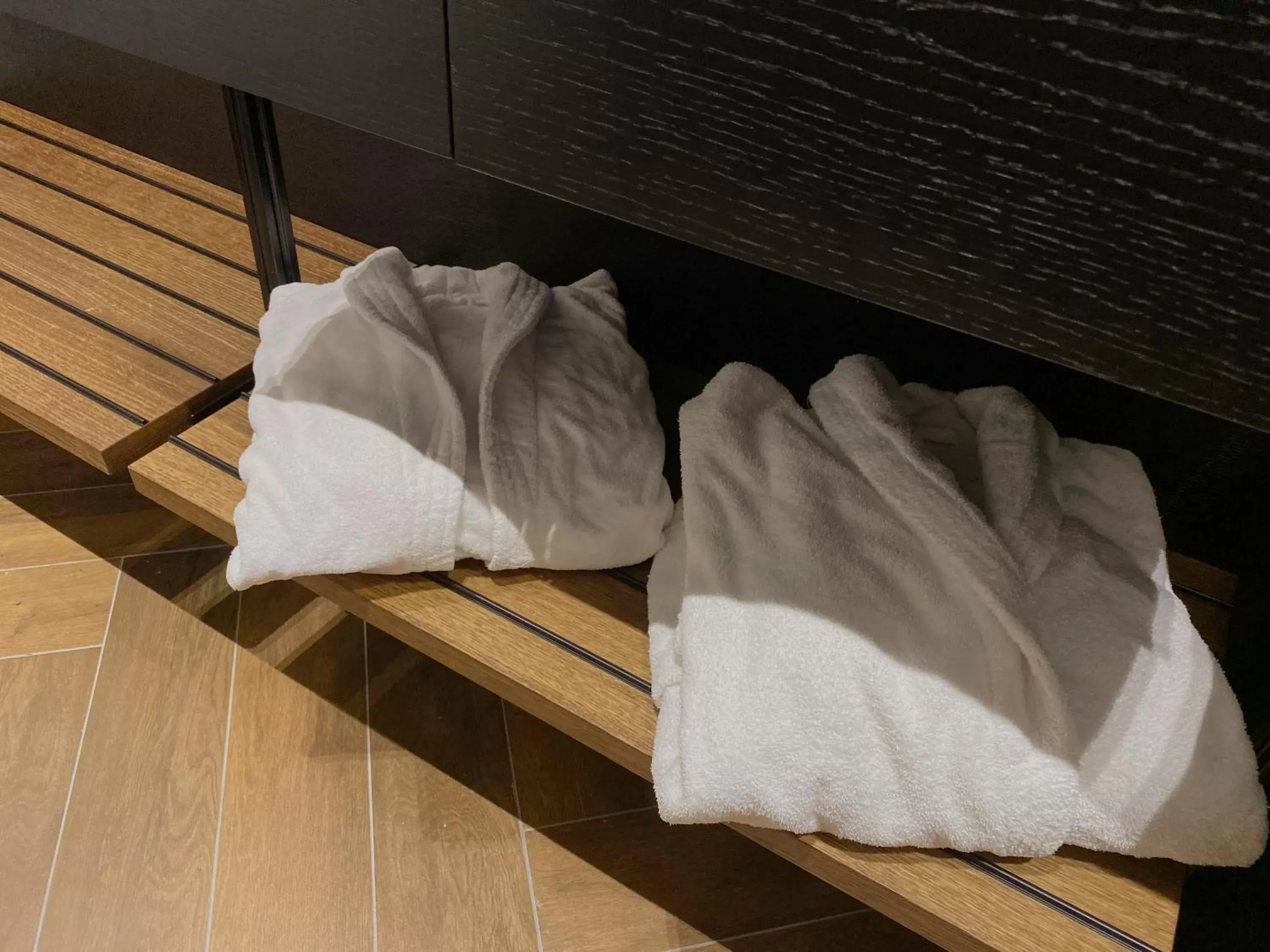 towels, Bed in Hotel SANSEbay