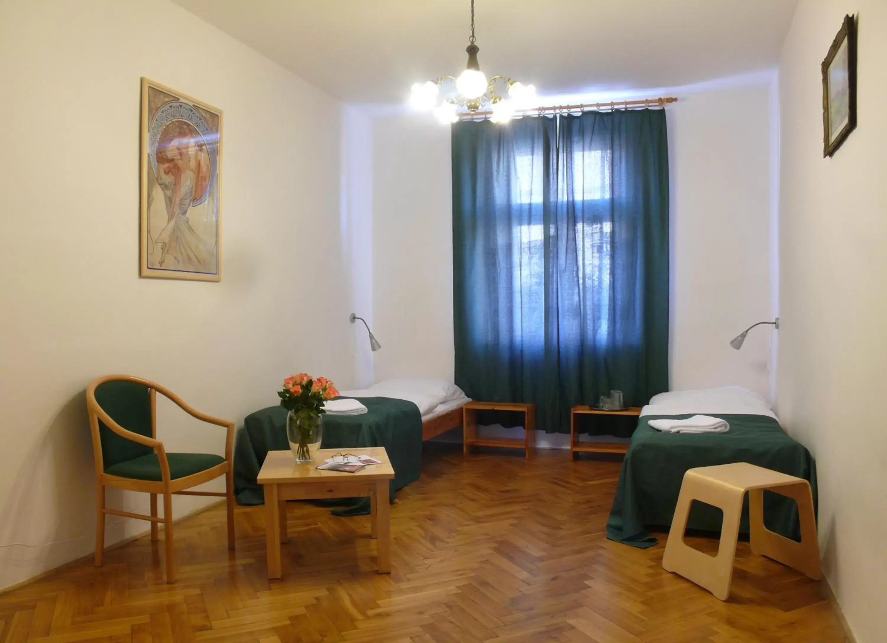 Photo of the whole room, Seating Area in Pension Prague City