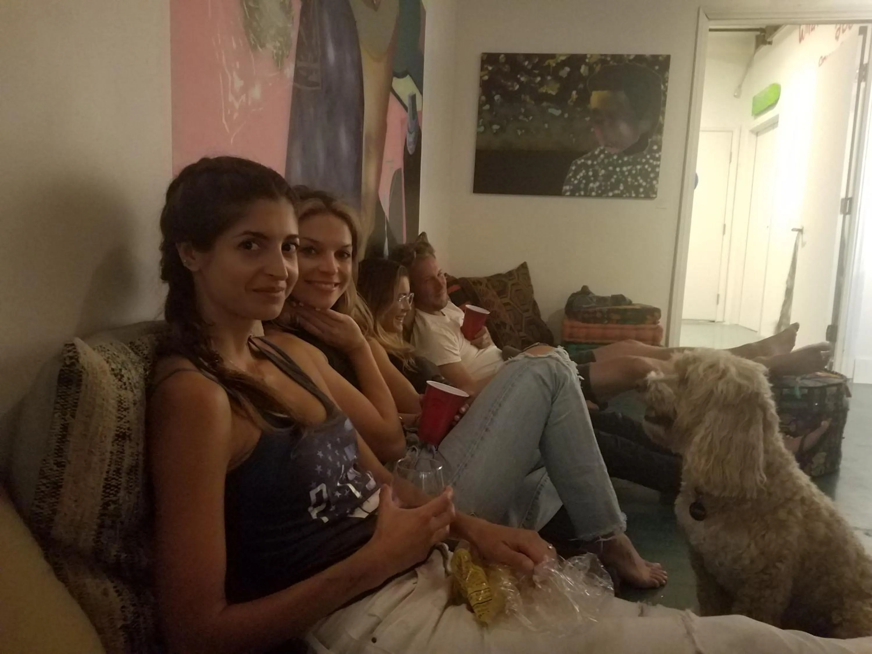 group of guests in House of Trestles