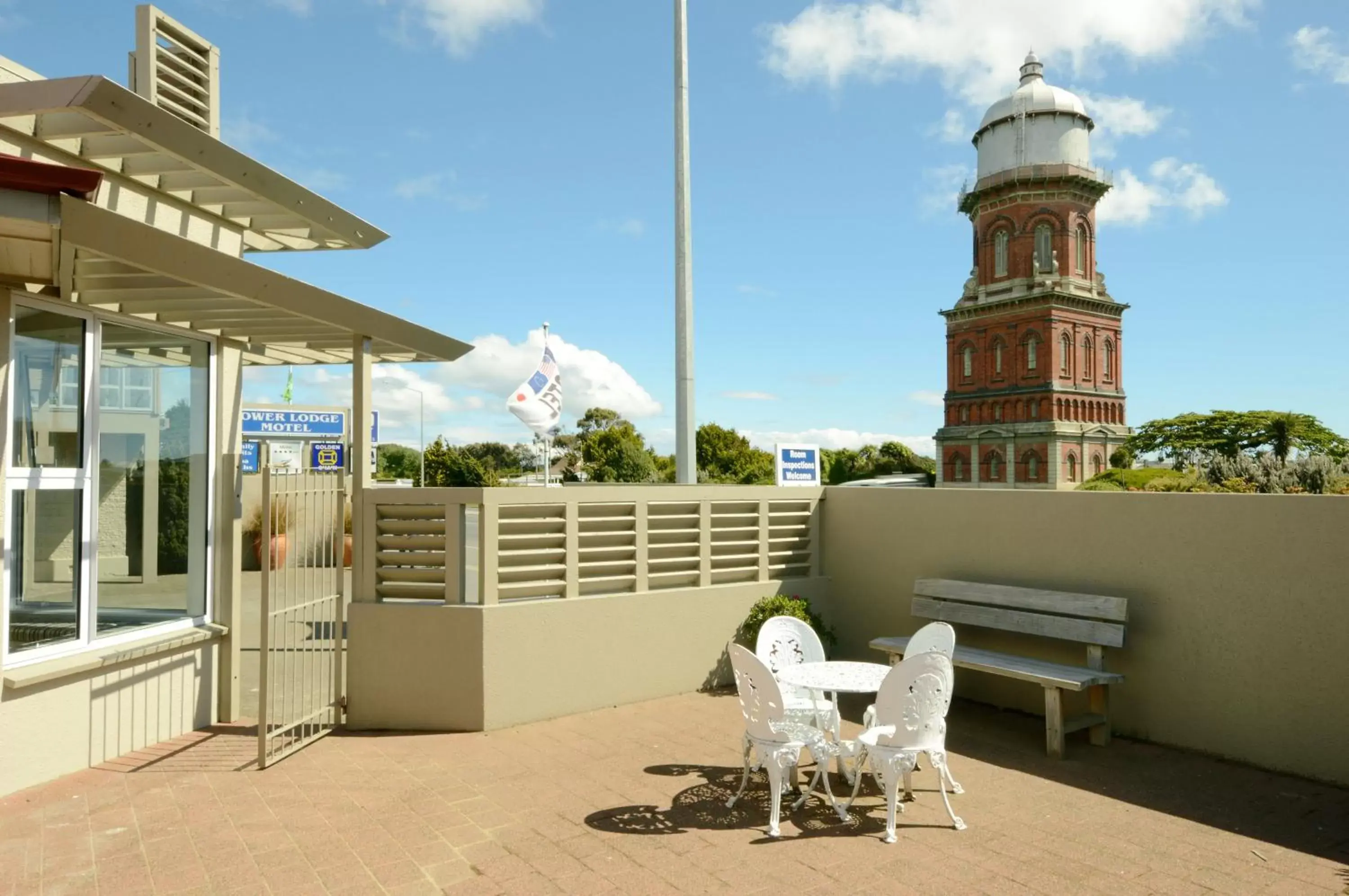 Landmark view in Tower Lodge Motel