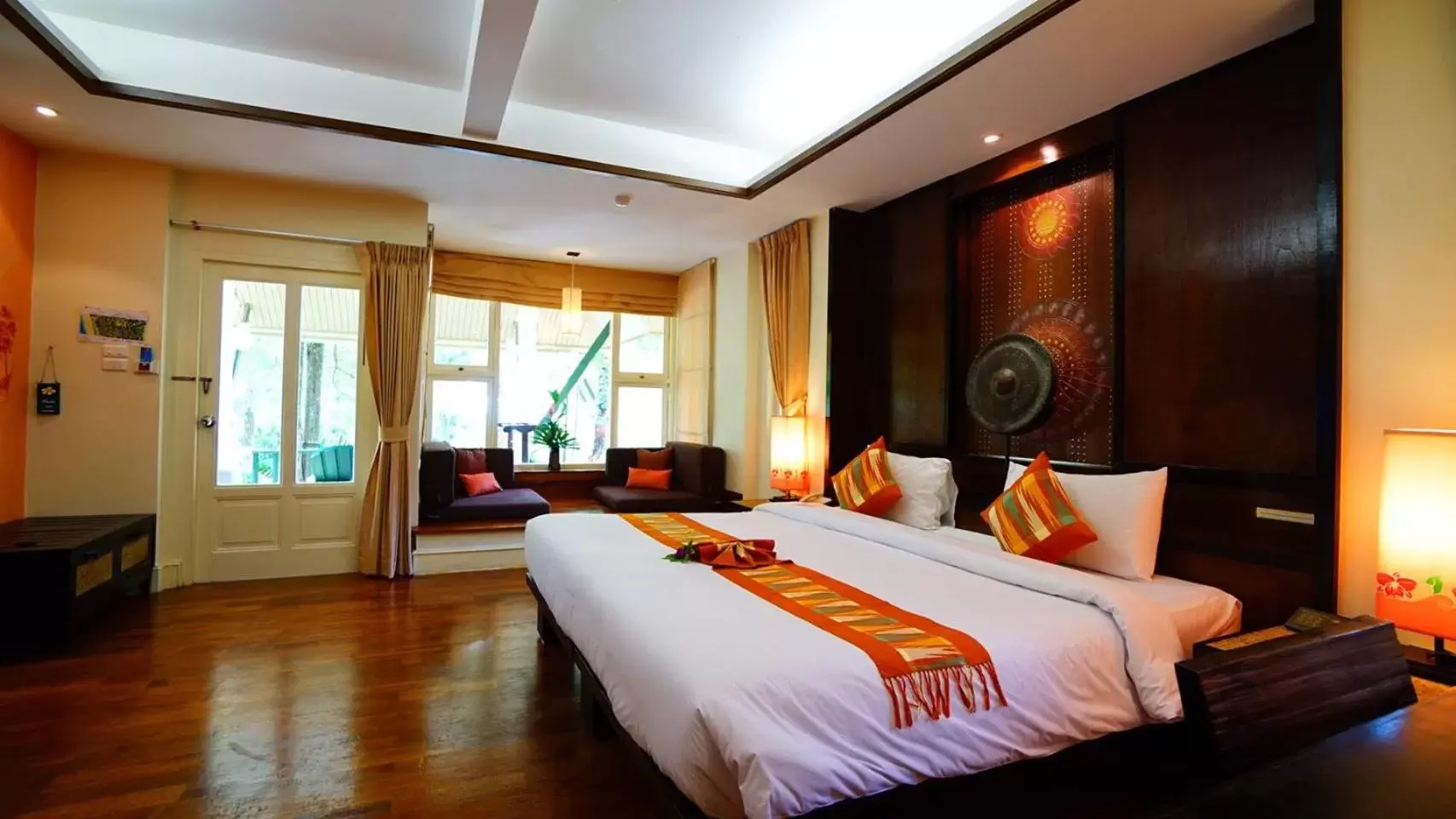 Living room in Baan Khaolak Beach Resort - SHA Plus