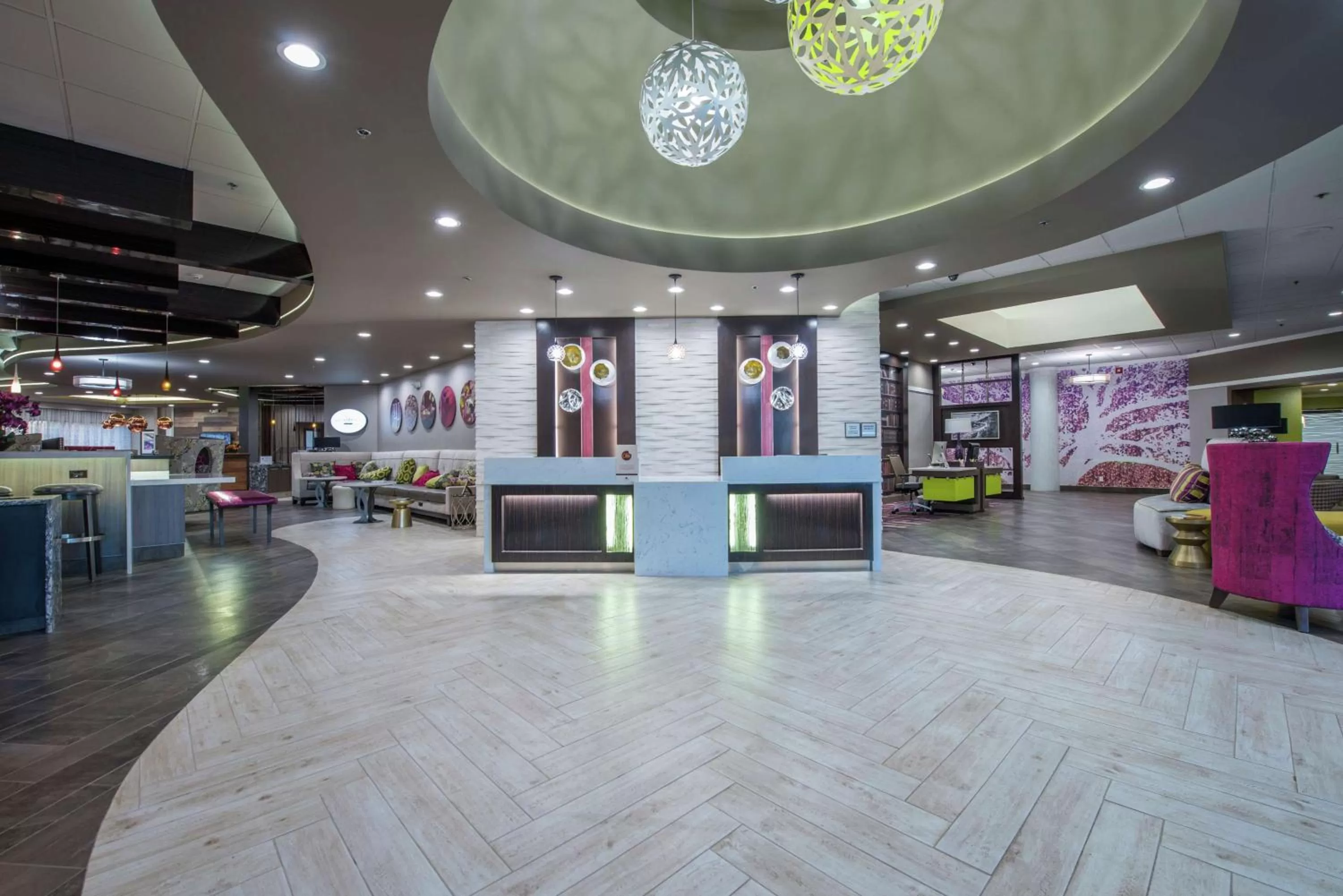 Lobby or reception in DoubleTree by Hilton Winston Salem - University, NC