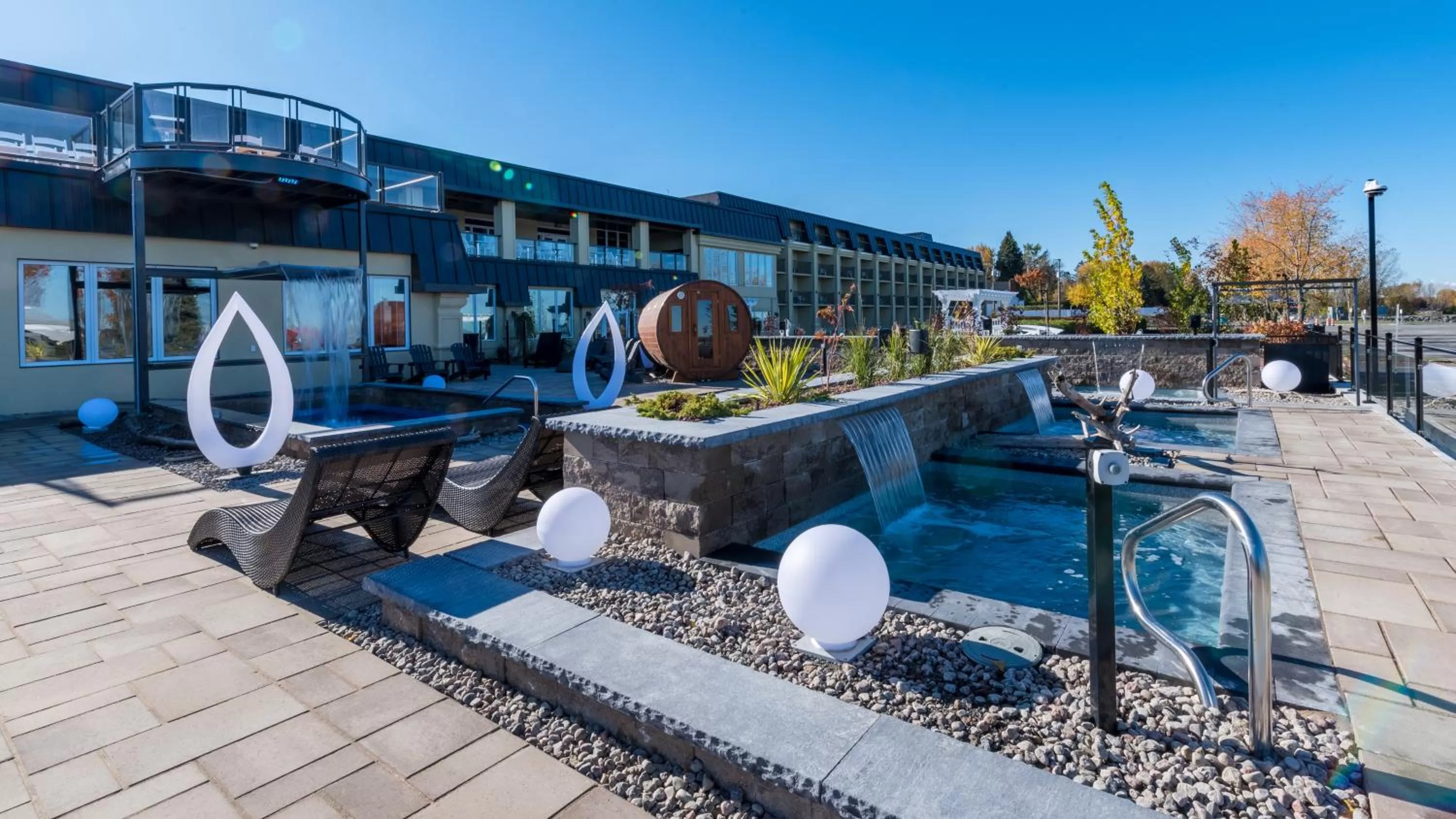 Hot Tub in Hotel de la Rive