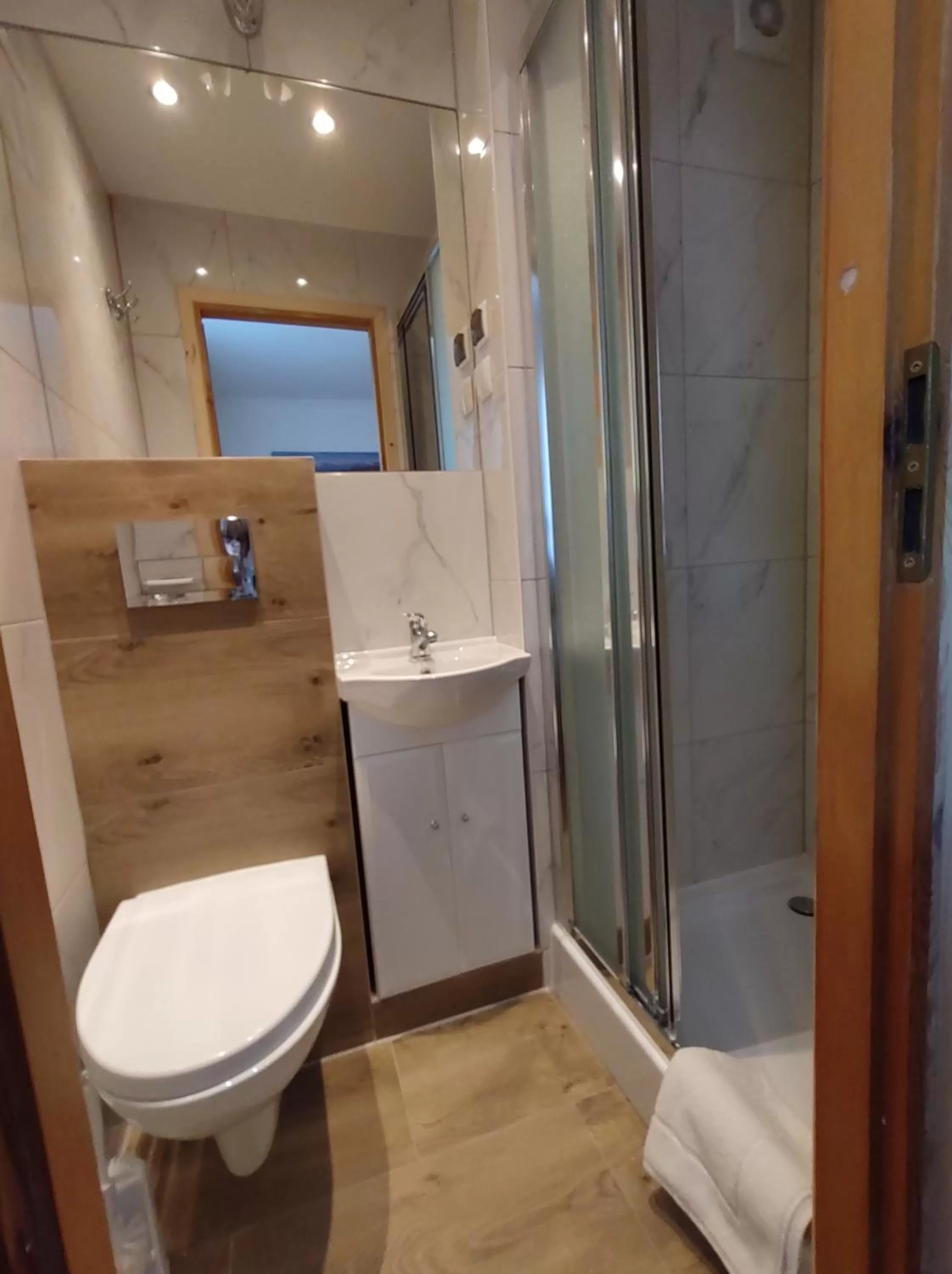 Bathroom in Noclegi U Reni