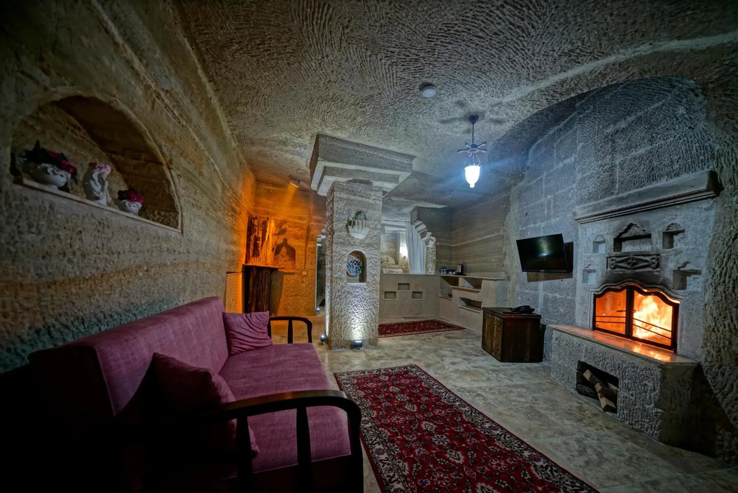 Seating Area in Holiday Cave Hotel