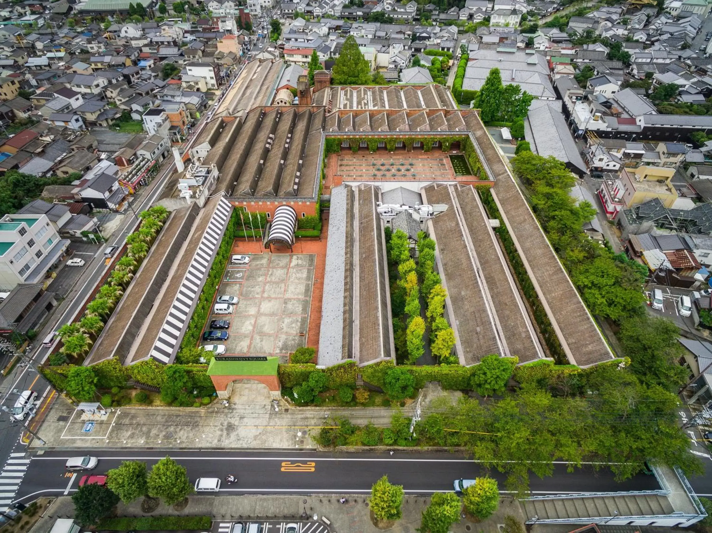 Property building, Bird's-eye View in Kurashiki Ivy Square