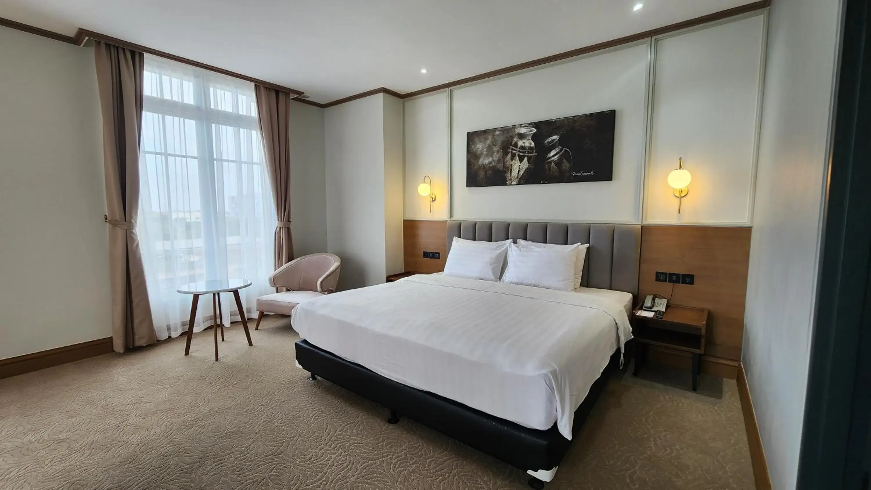 Bedroom, Bed in Hotel Dafam Semarang
