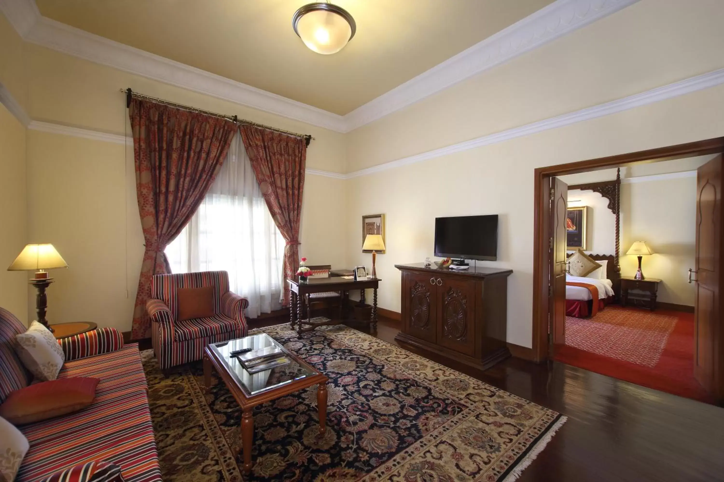 Living room, Seating Area in Taj Hari Mahal Jodhpur