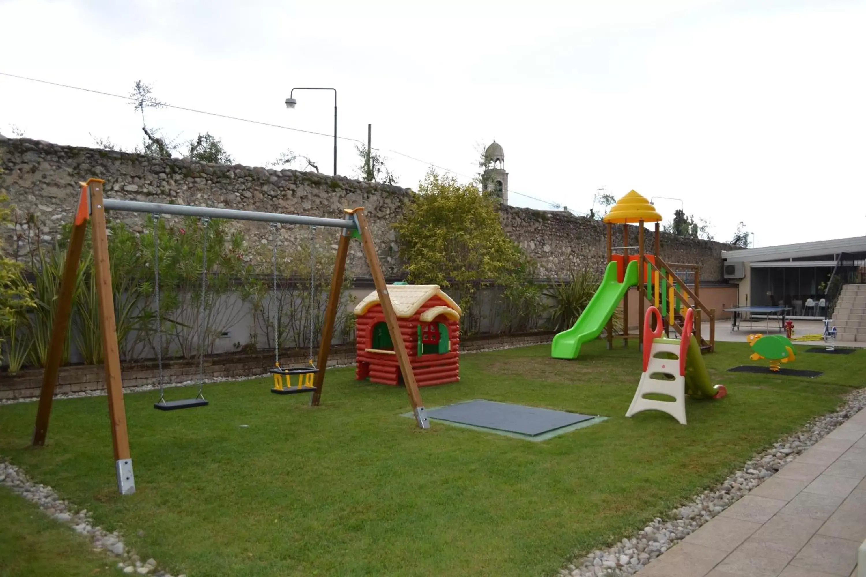 Garden, Children's Play Area in Hotel Resort Villa Luisa & Spa