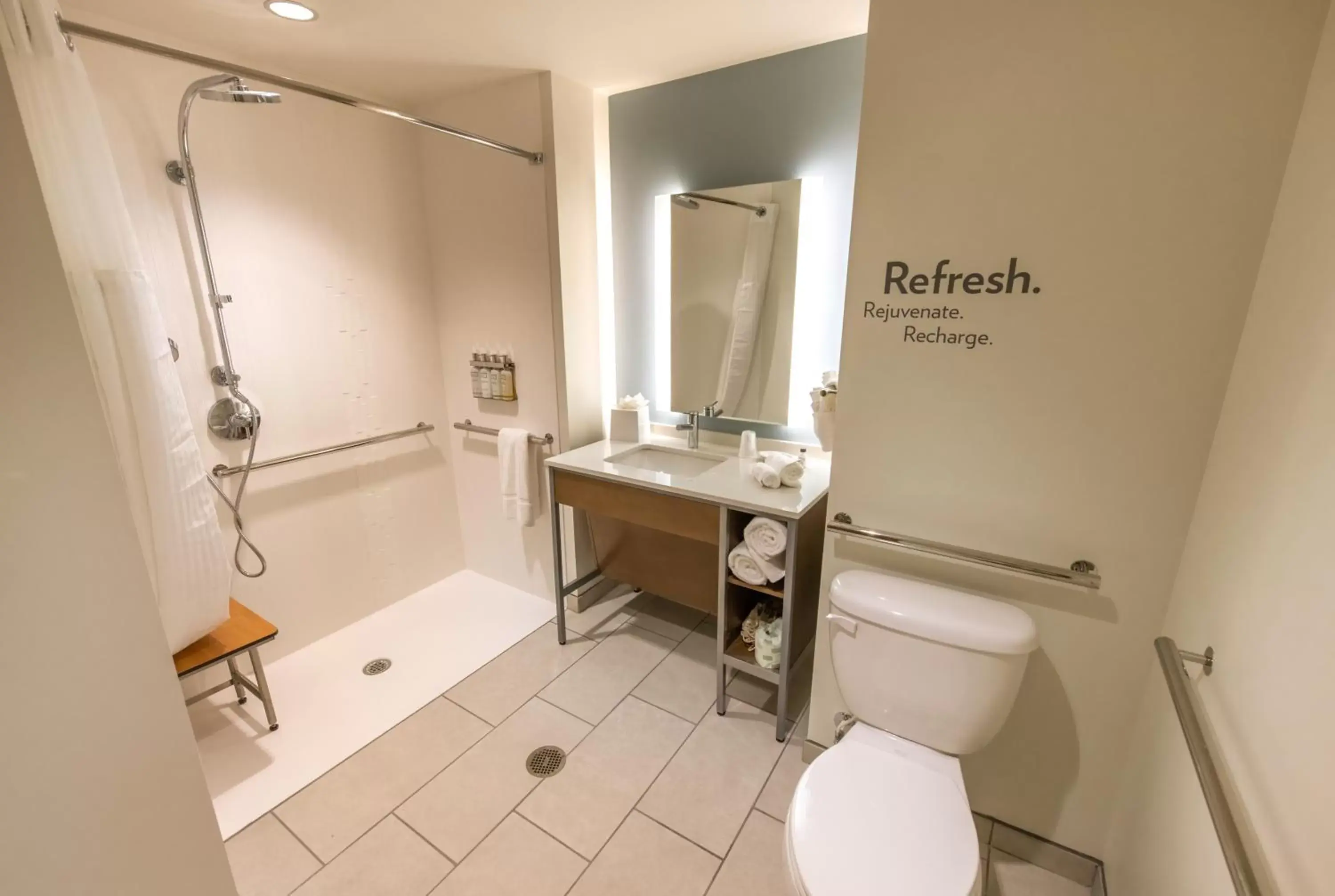 Bathroom in EVEN Hotel Atlanta - Cobb Galleria, an IHG Hotel