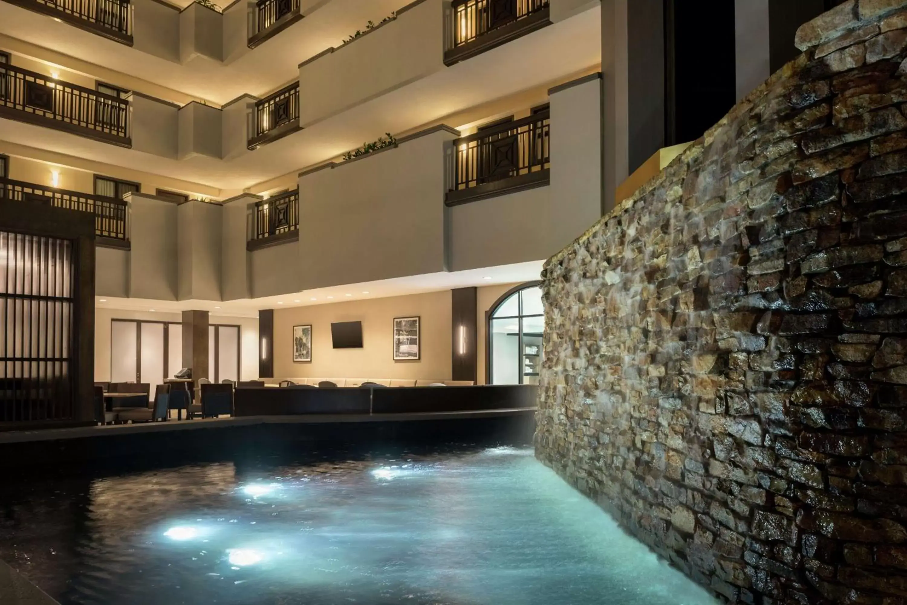 Lobby or reception, Swimming Pool in Embassy Suites by Hilton Atlanta Alpharetta