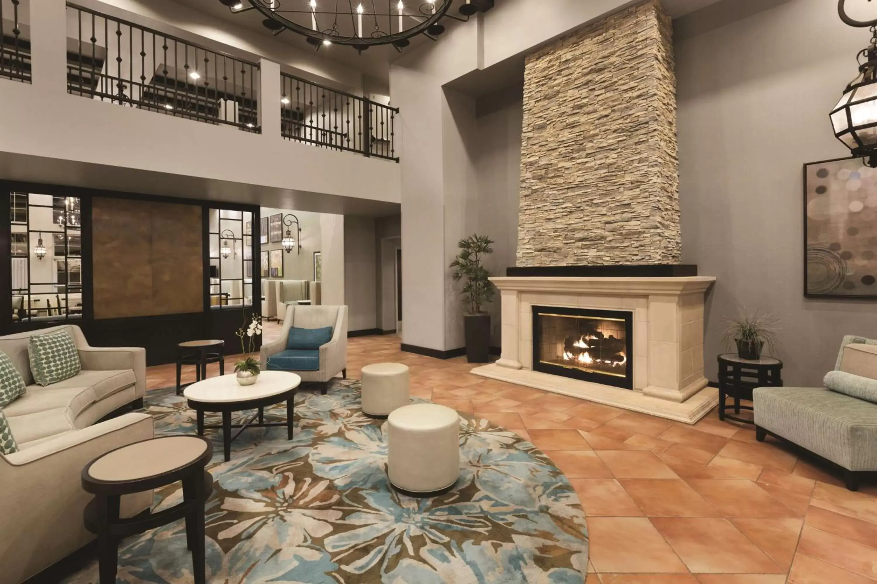 Lobby or reception, Lounge/Bar in Homewood Suites by Hilton La Quinta
