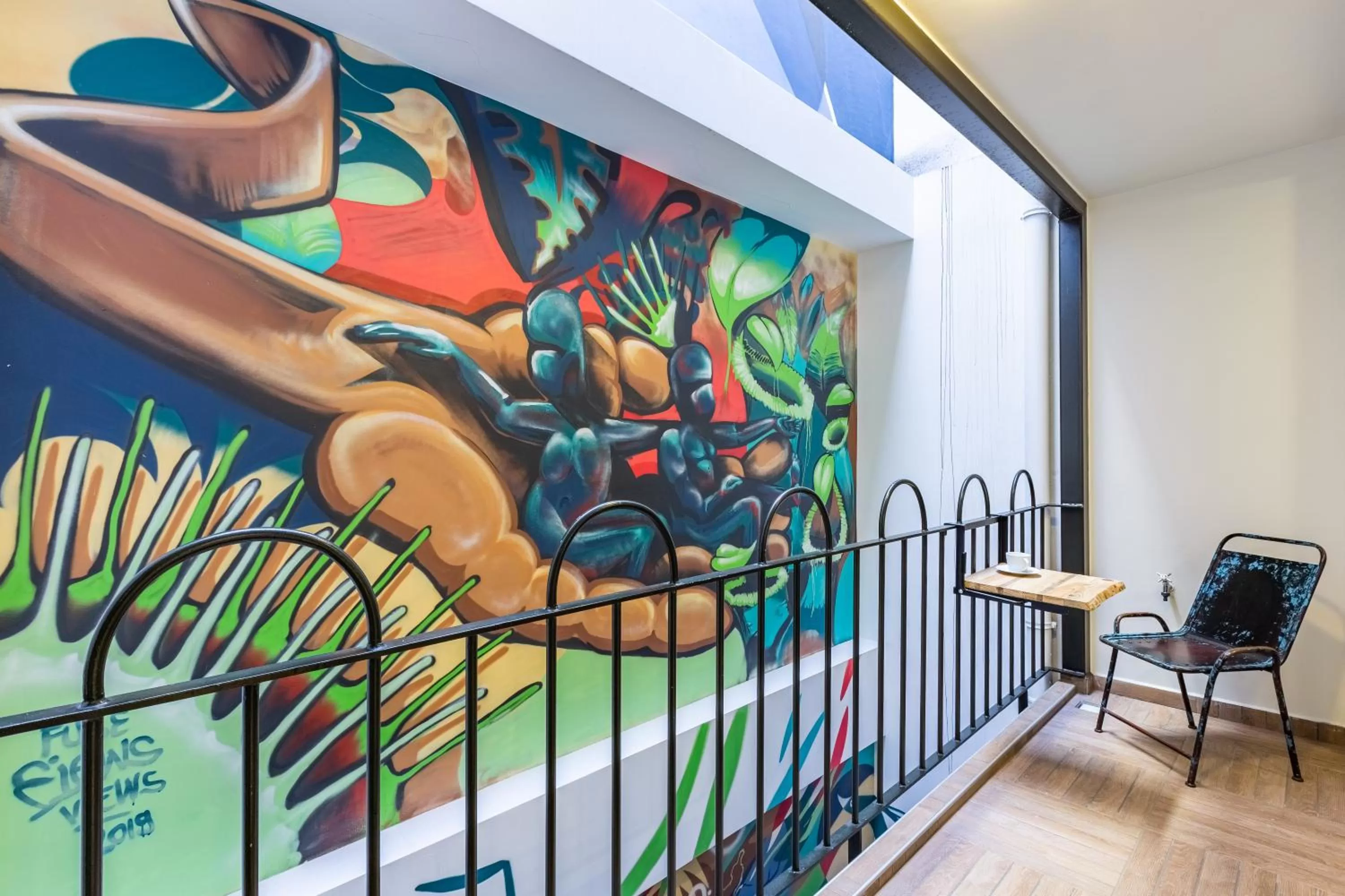 Balcony/Terrace in Villa Pera Suite Hotel