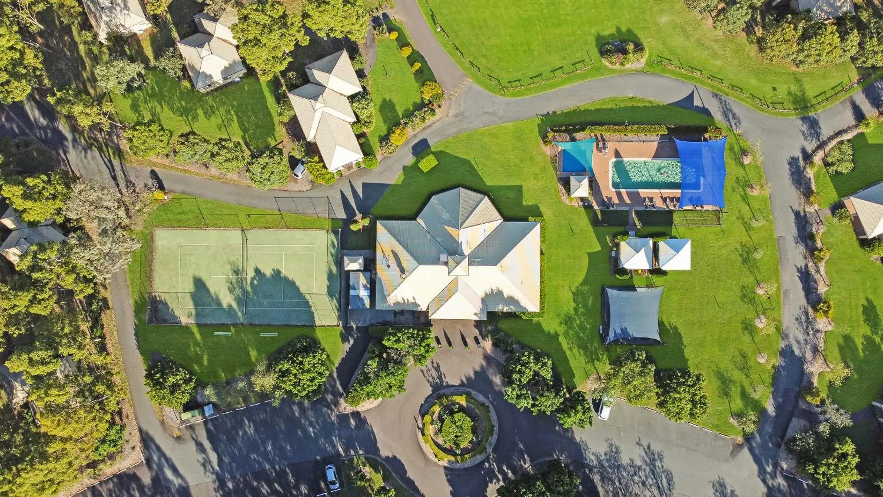 Property building, Bird's-eye View in Leisure Inn Pokolbin Hill