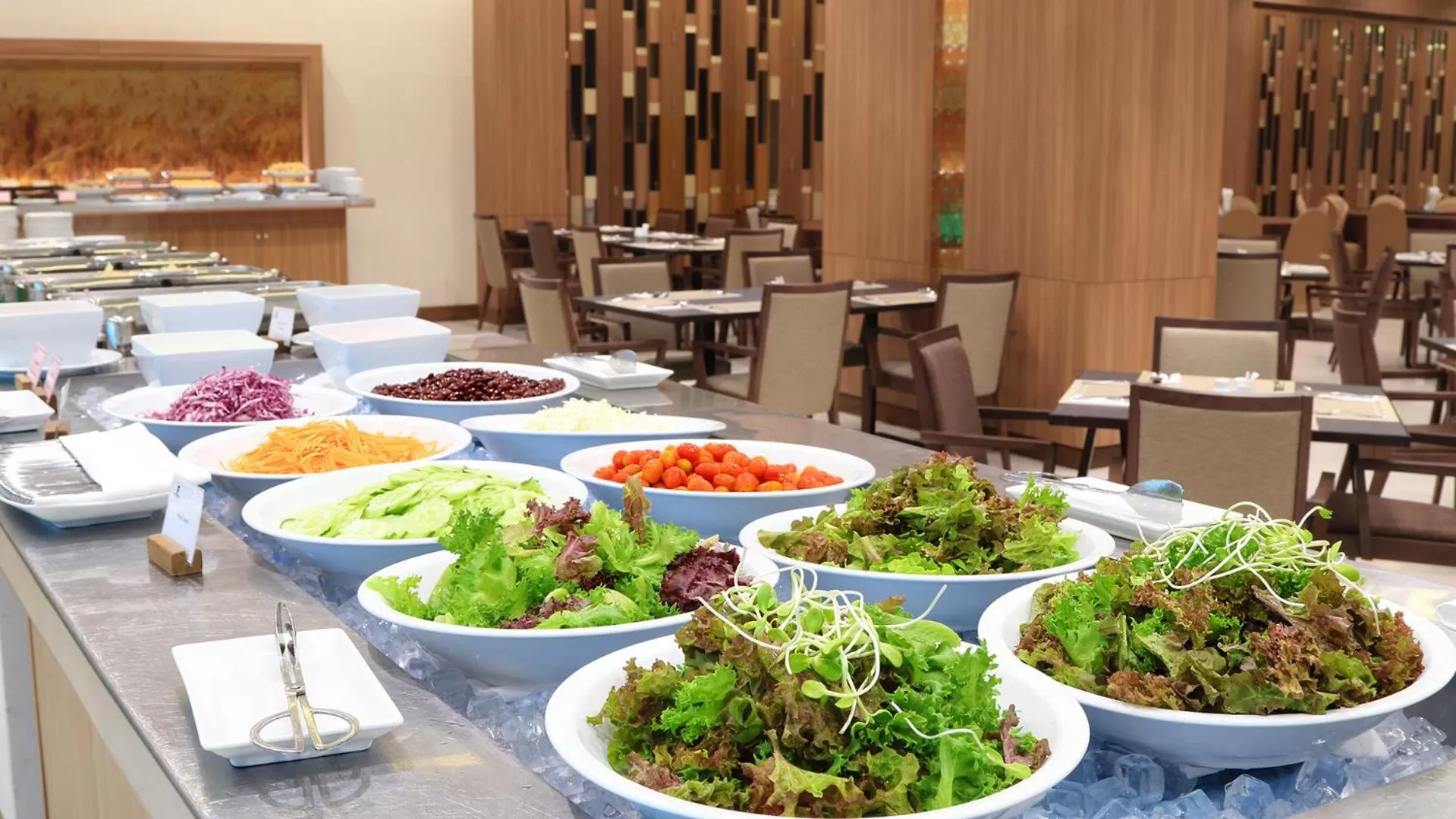 American breakfast in Grand Fortune Hotel Nakhon Si Thammarat