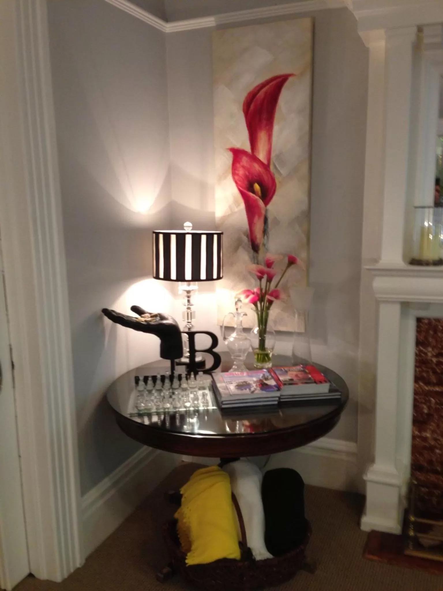 Decorative detail in Barclay House Bed and Breakfast