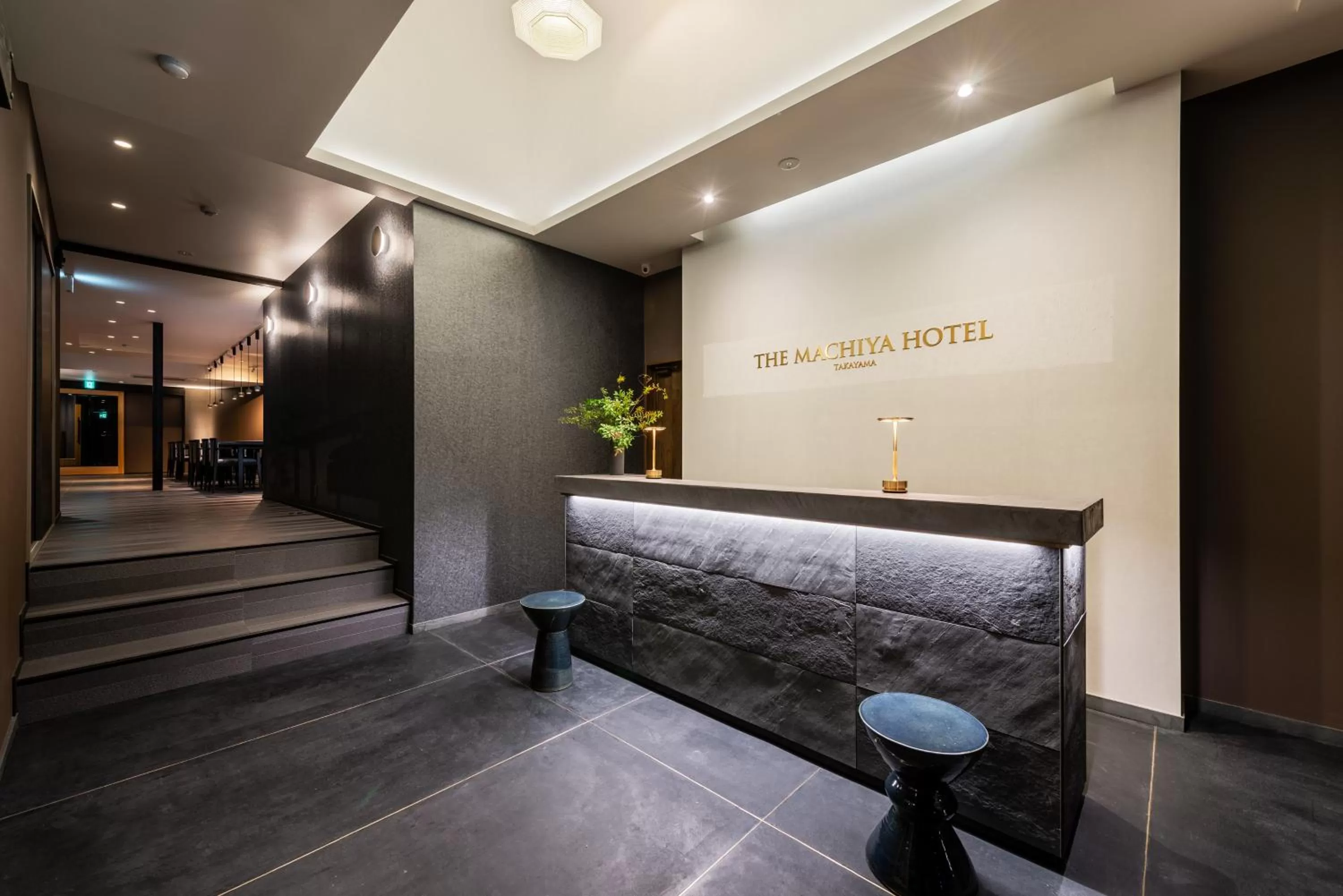 Lobby or reception in THE MACHIYA HOTEL TAKAYAMA