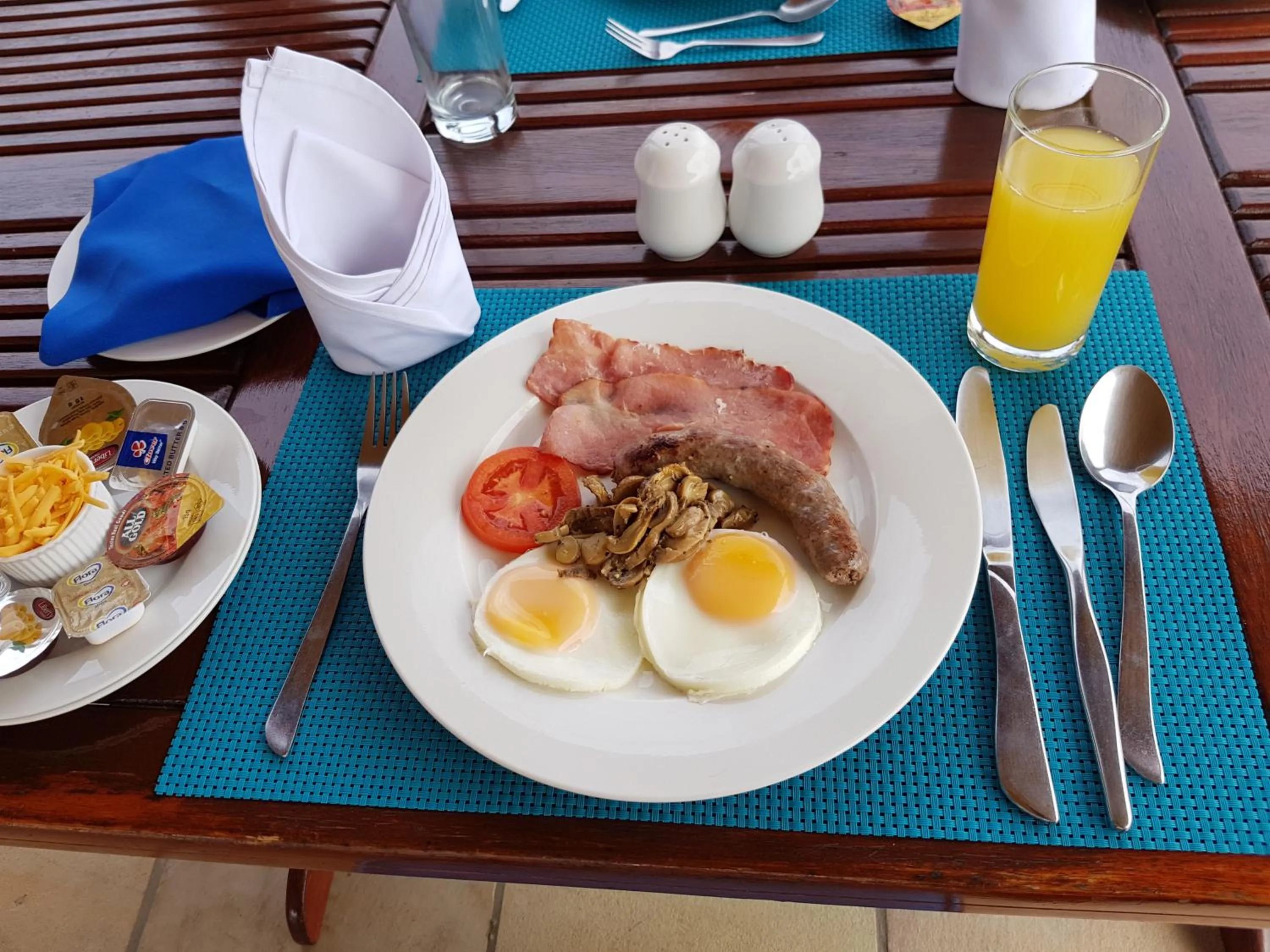 Decorative detail in Aquamarine Guest House