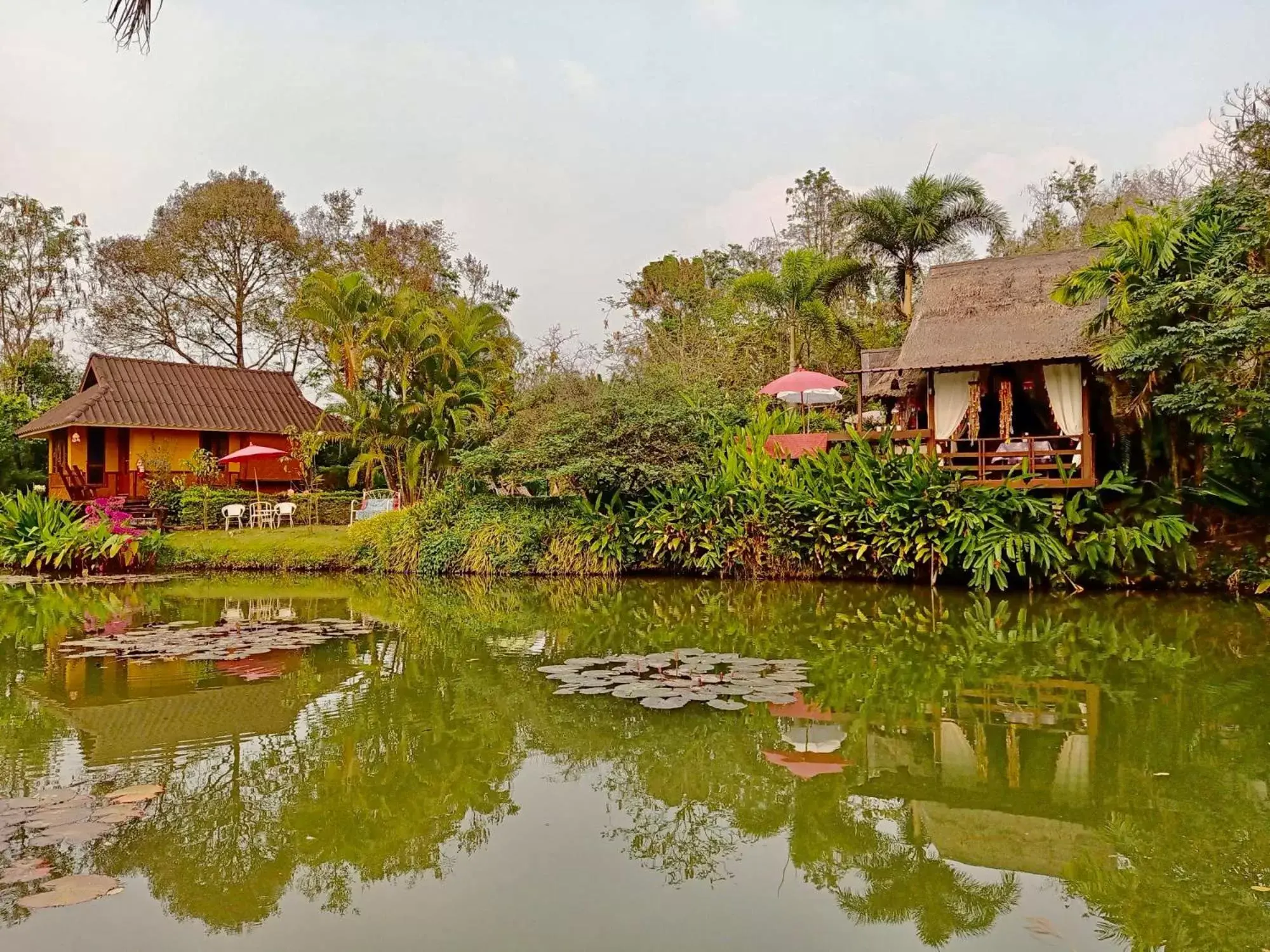 Lake view in Pura Vida Pai Resort