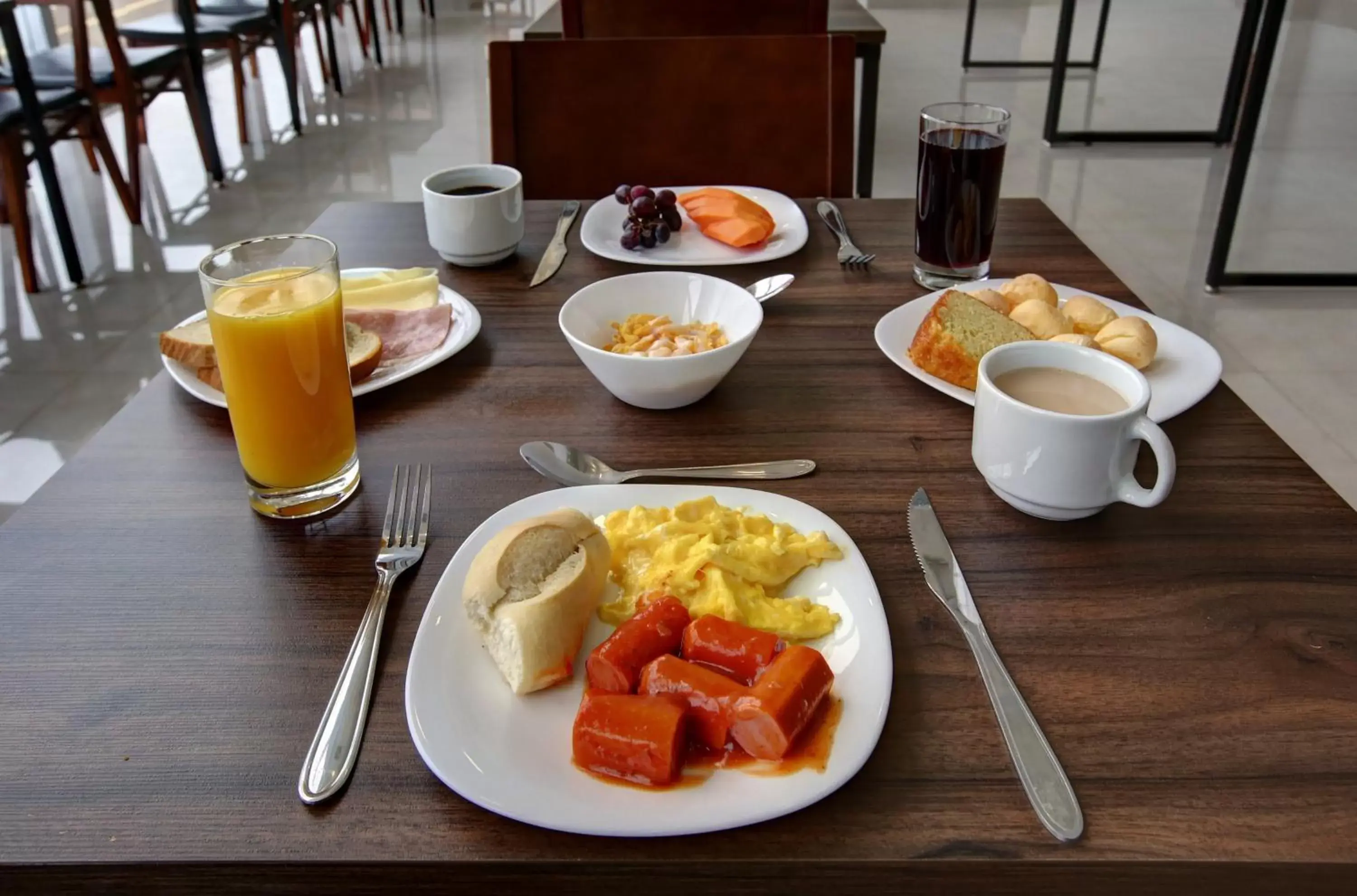 Breakfast in Sleep Inn Paulínia