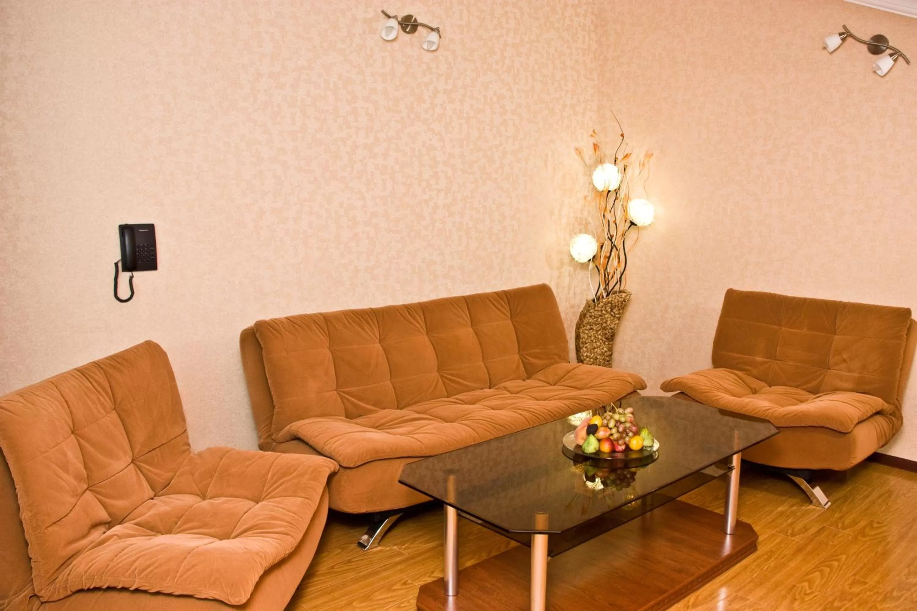 Seating area in Laguna Hotel