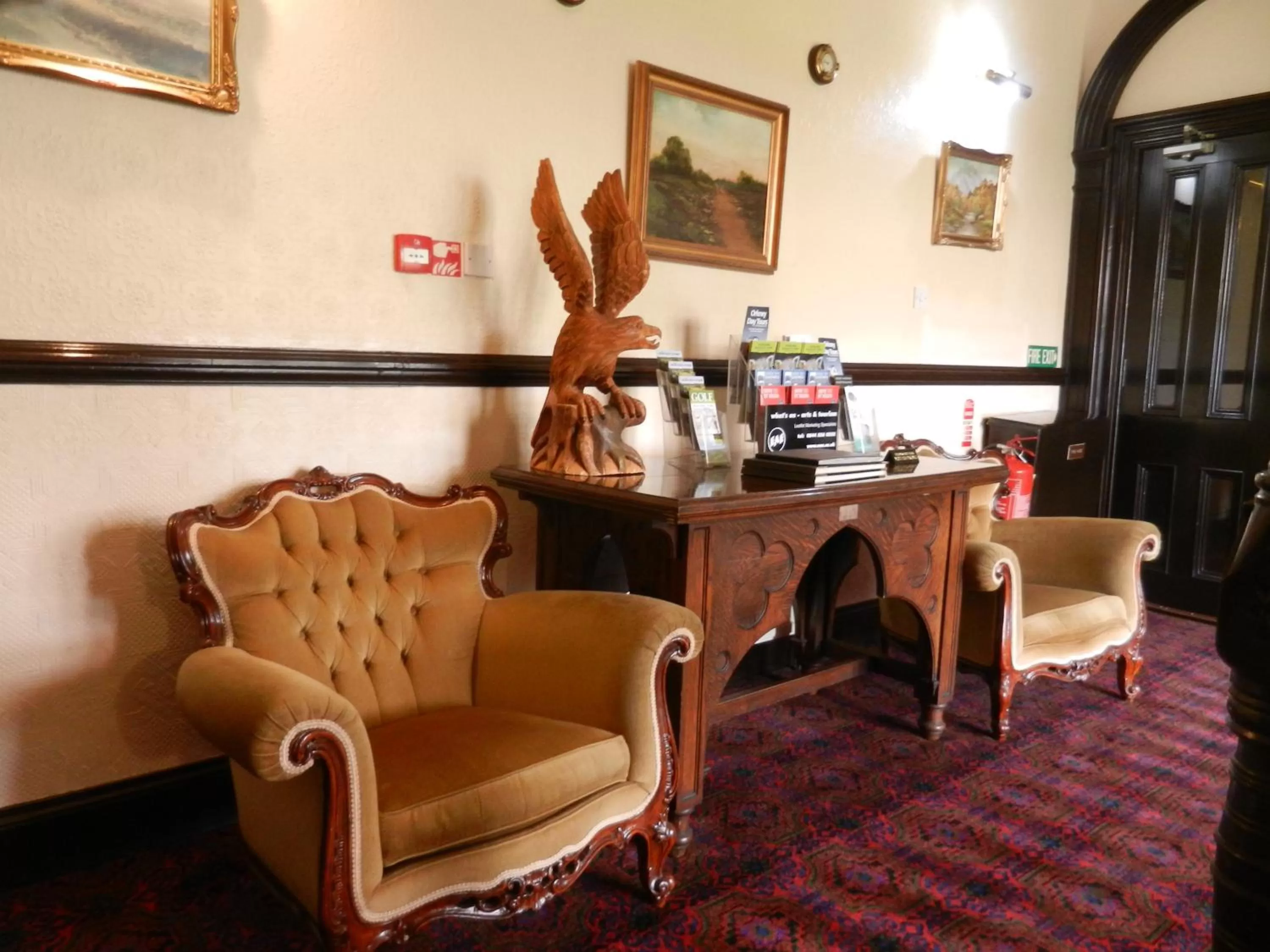 Seating area in Morangie Hotel Tain