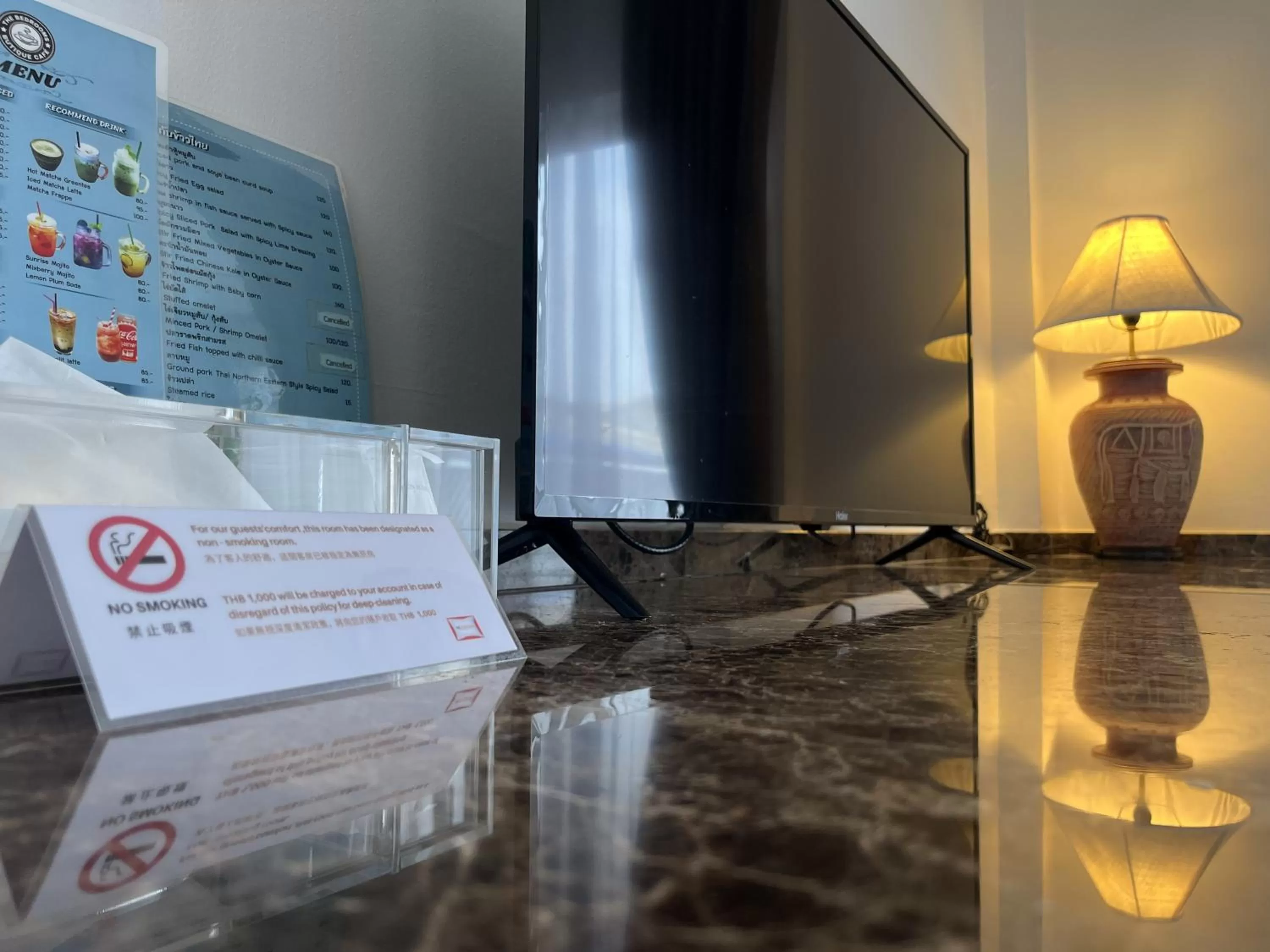 TV and multimedia in The Bedrooms Boutique Hotel Bangkok