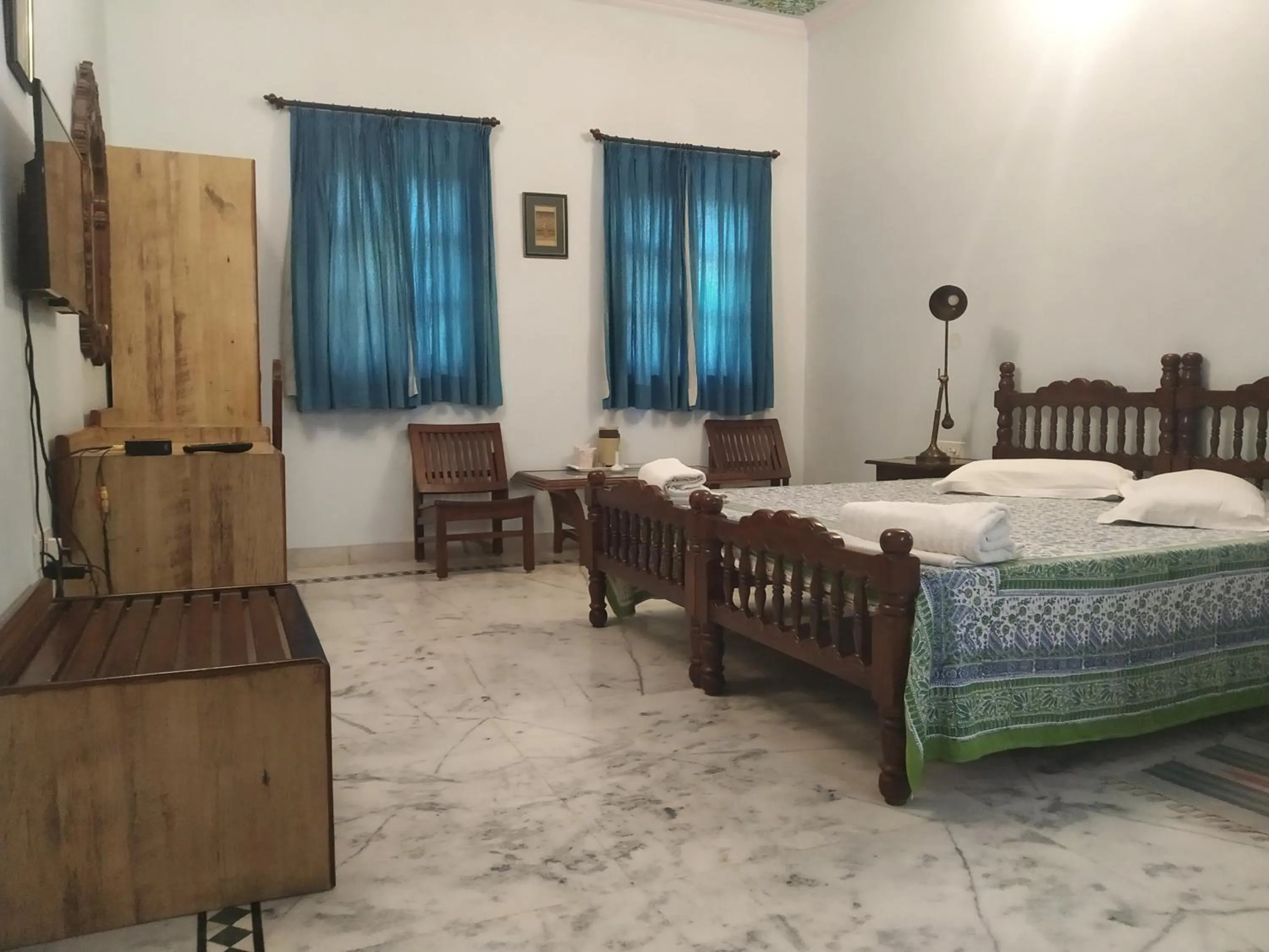 Bed in Anuraag Villa