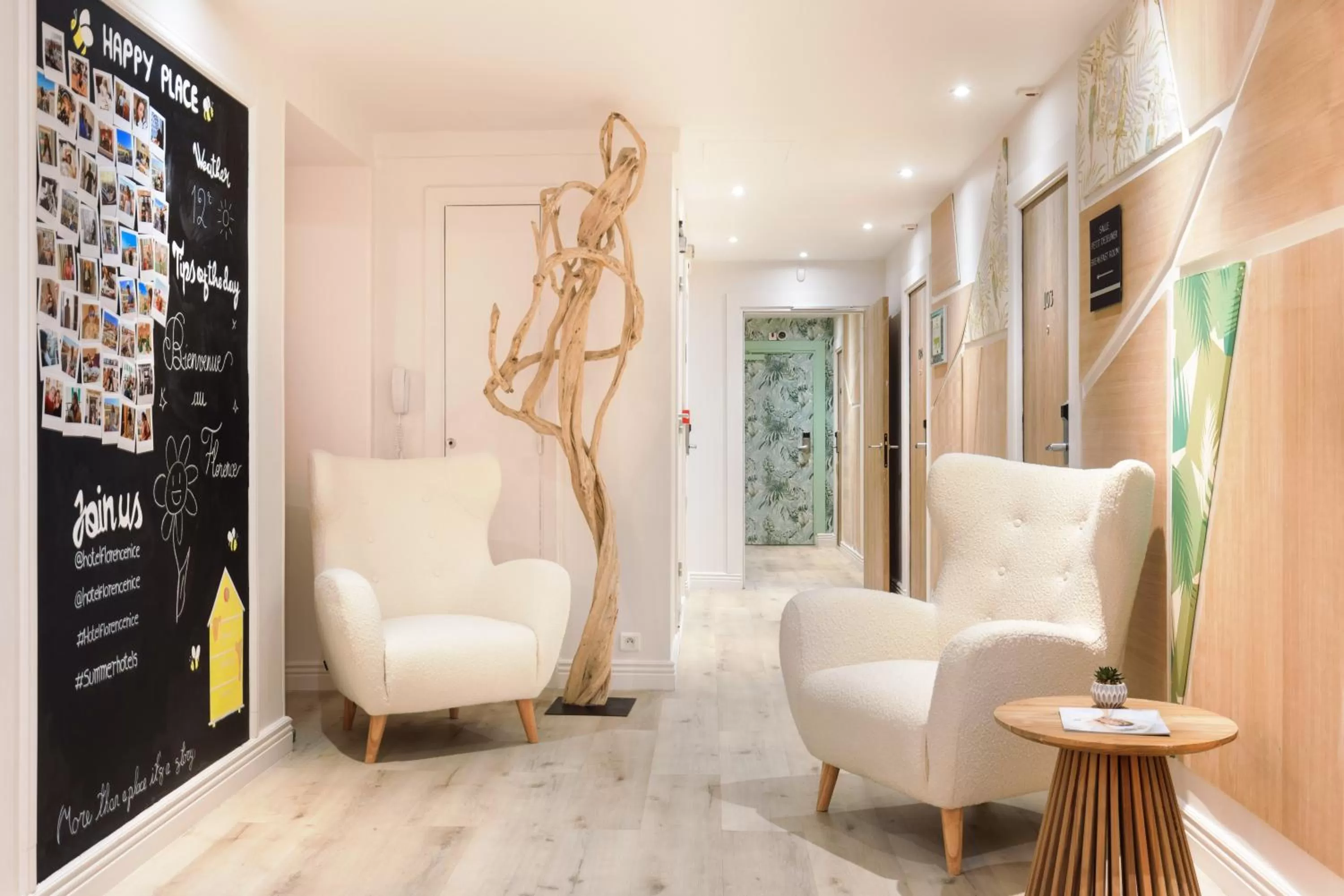 Facade/entrance in Hotel Florence Nice