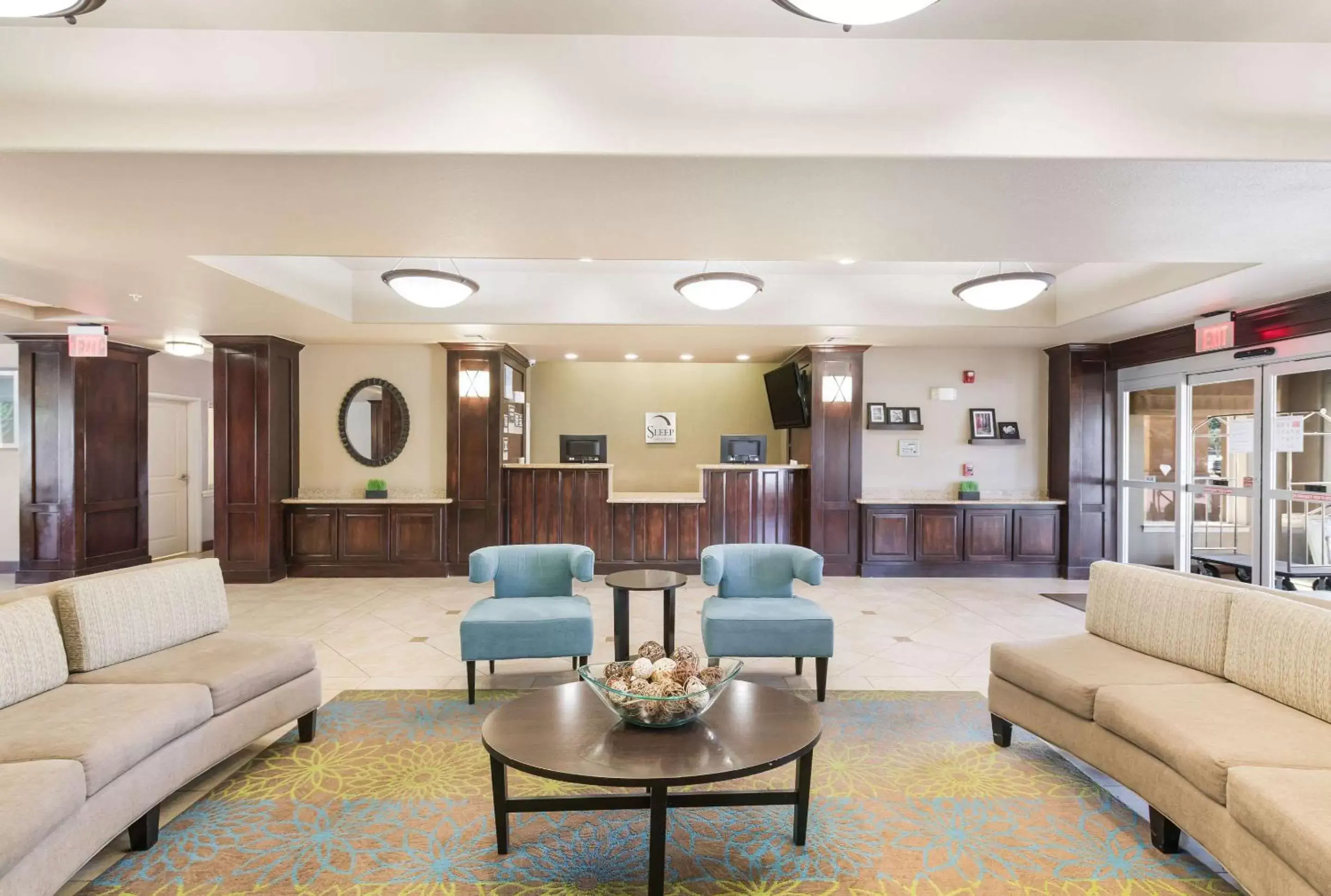 Lobby or reception in Sleep Inn & Suites Midland West