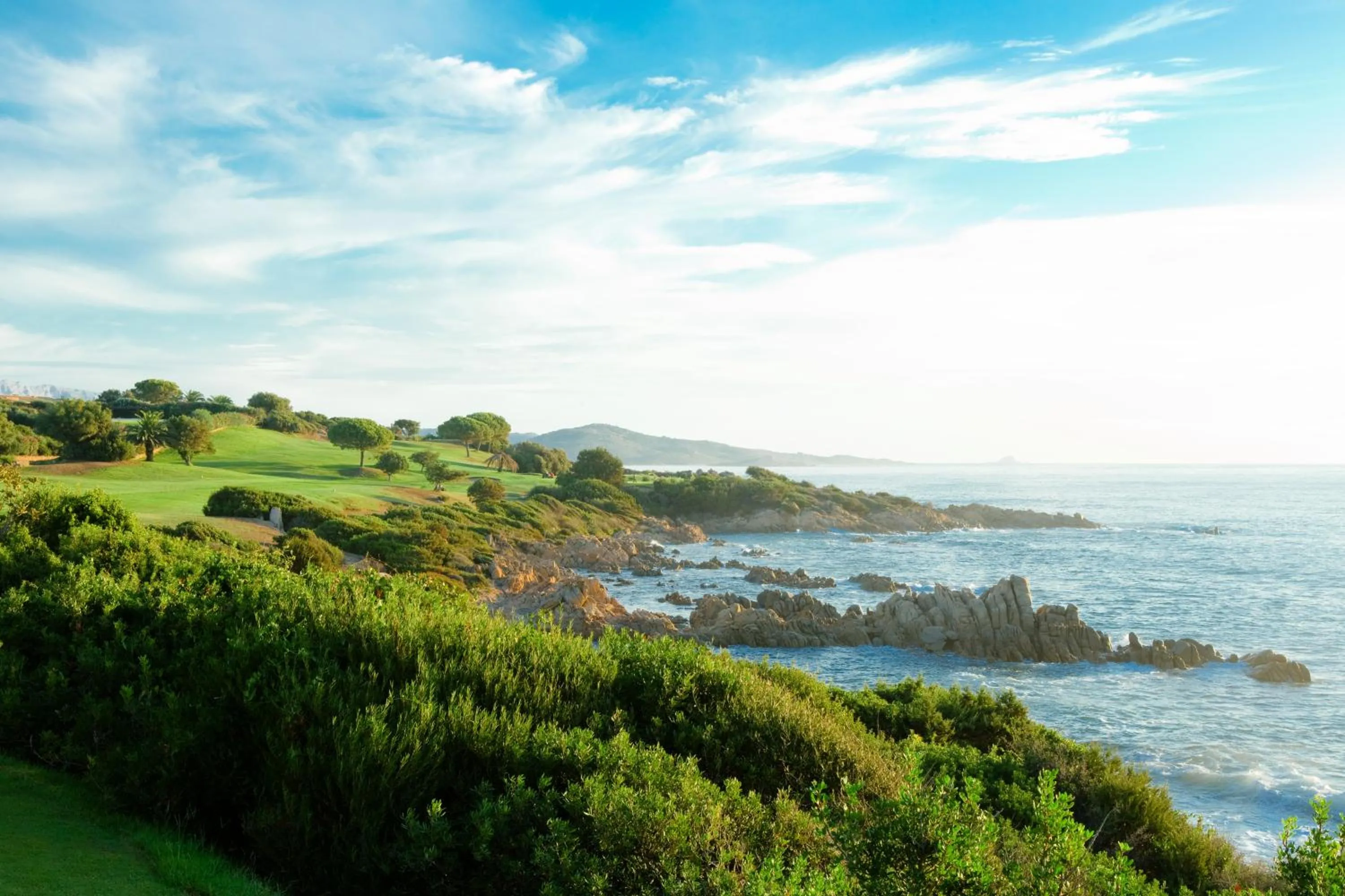 Golfcourse in Due Lune Puntaldia Resort & Golf