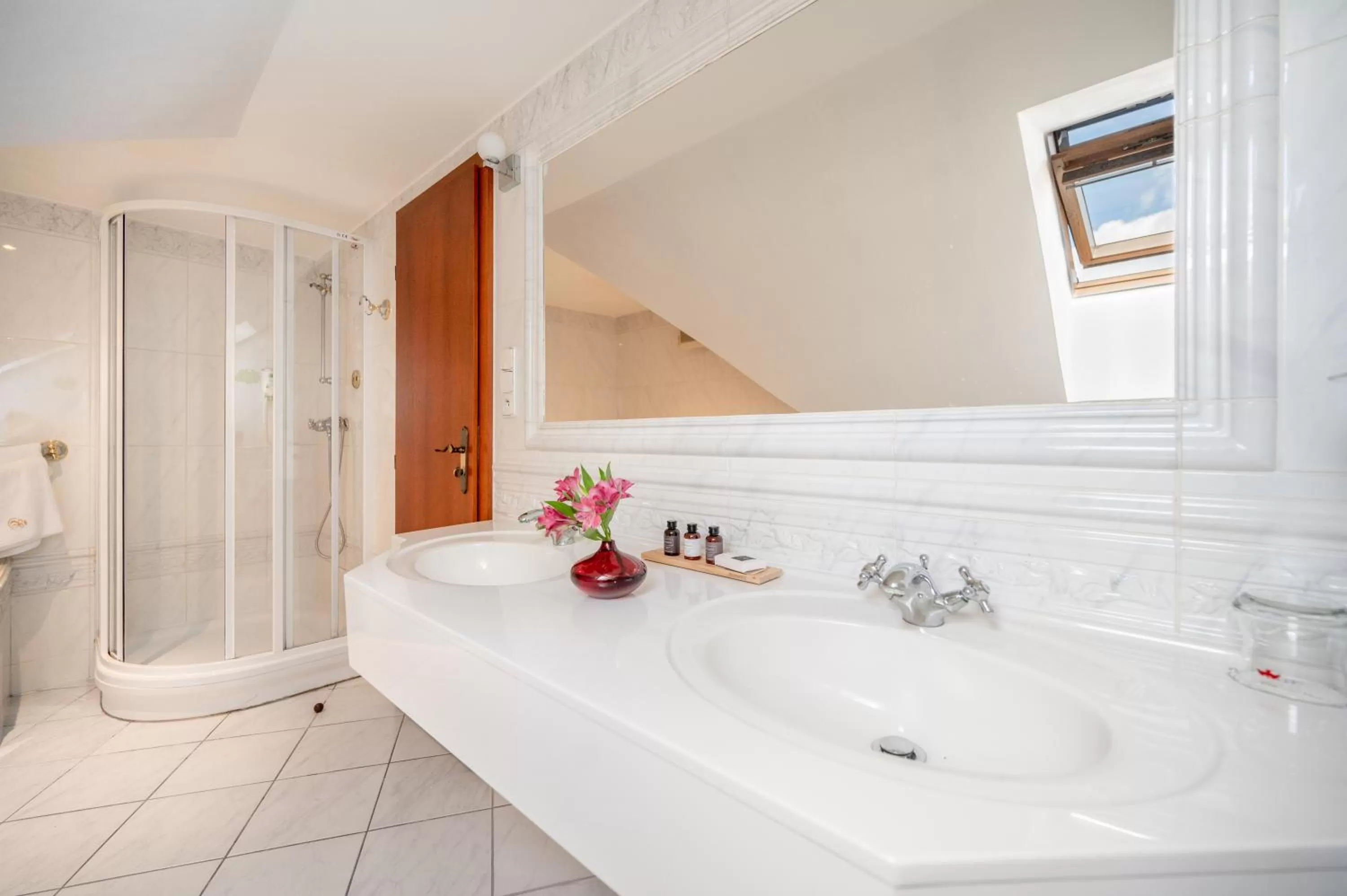 Shower in Hotel U Královny Elišky