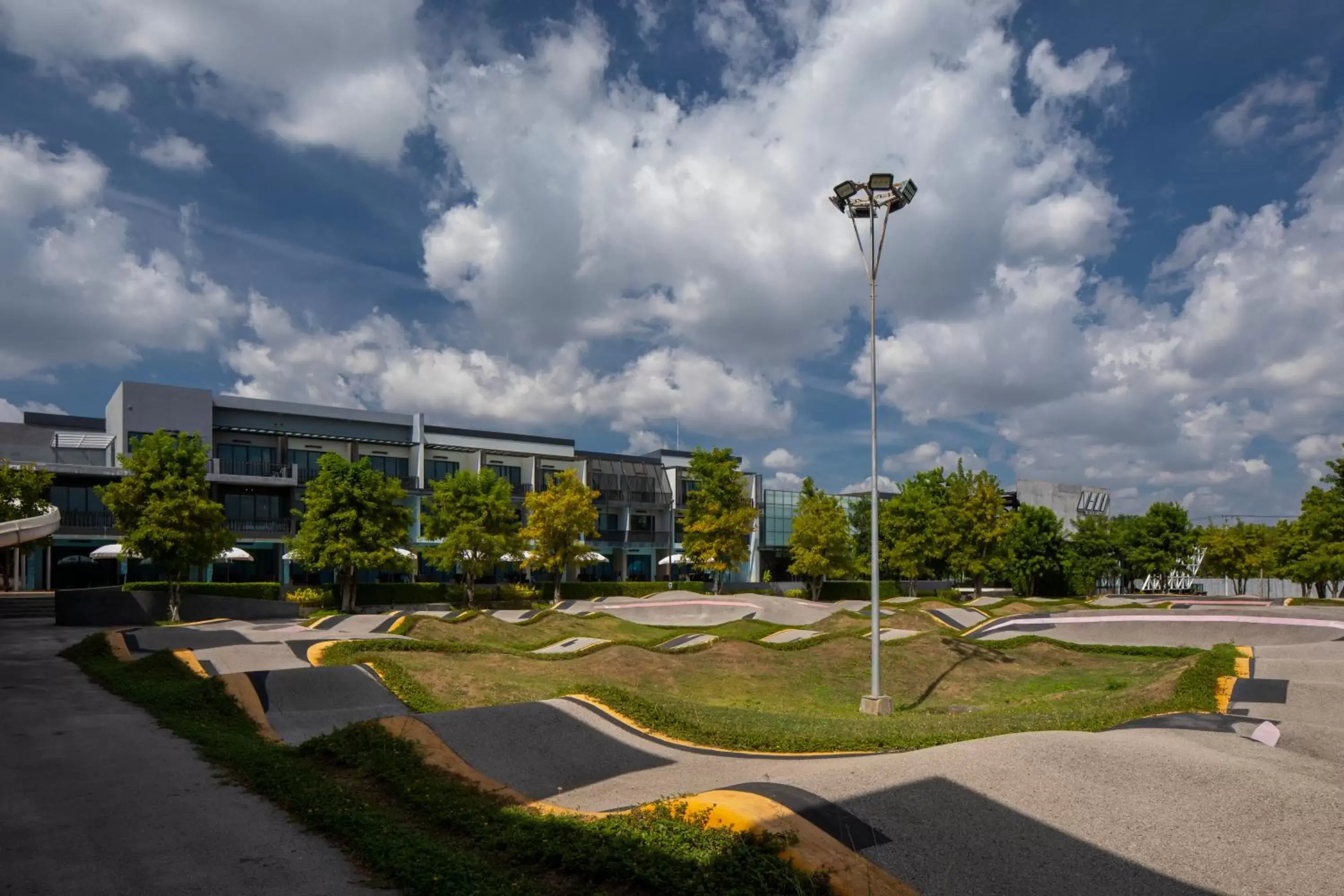 Property building in The VELO'S Hotel and Pumptrack