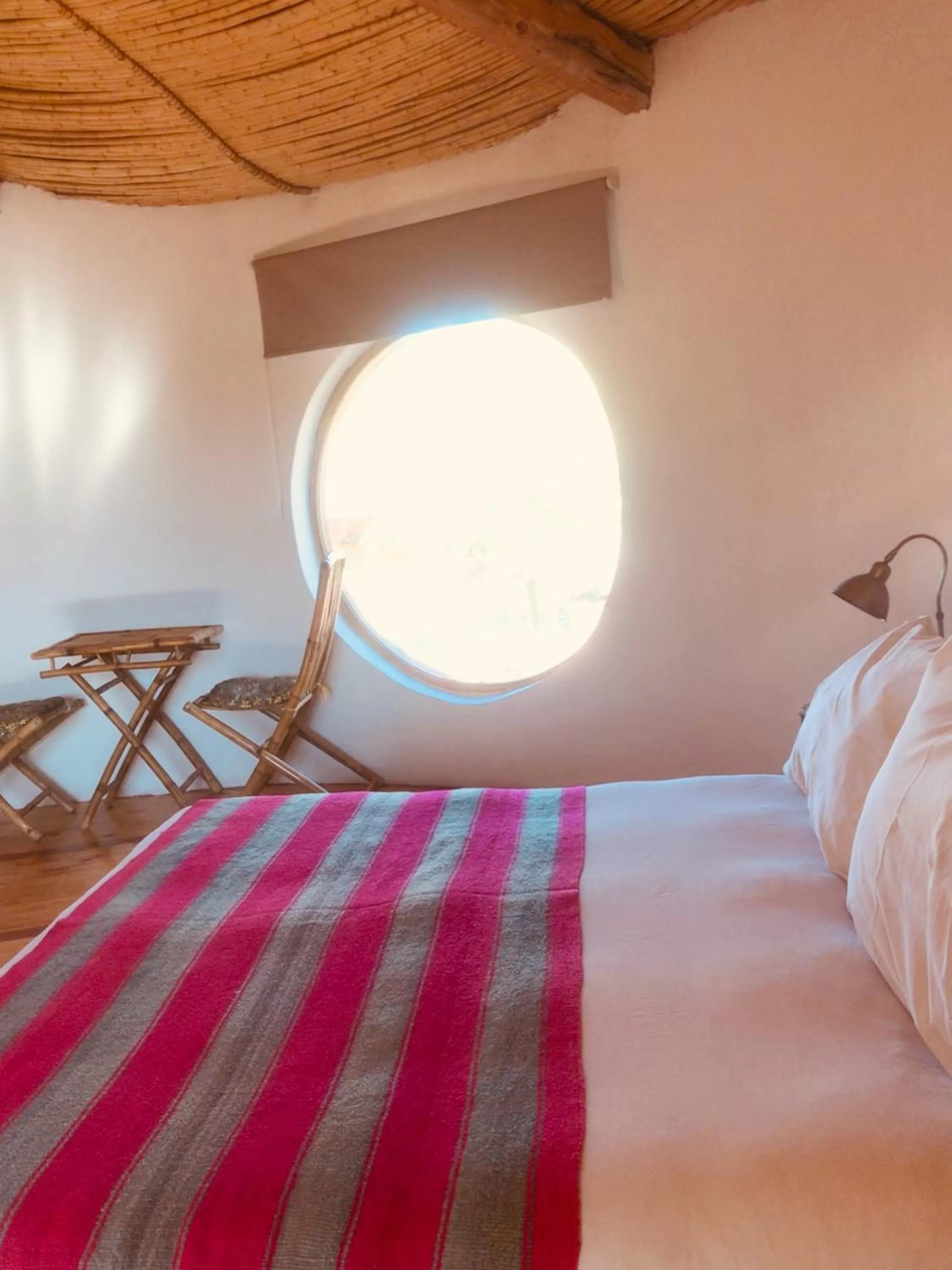 Decorative detail, Bed in Hotel La Aldea