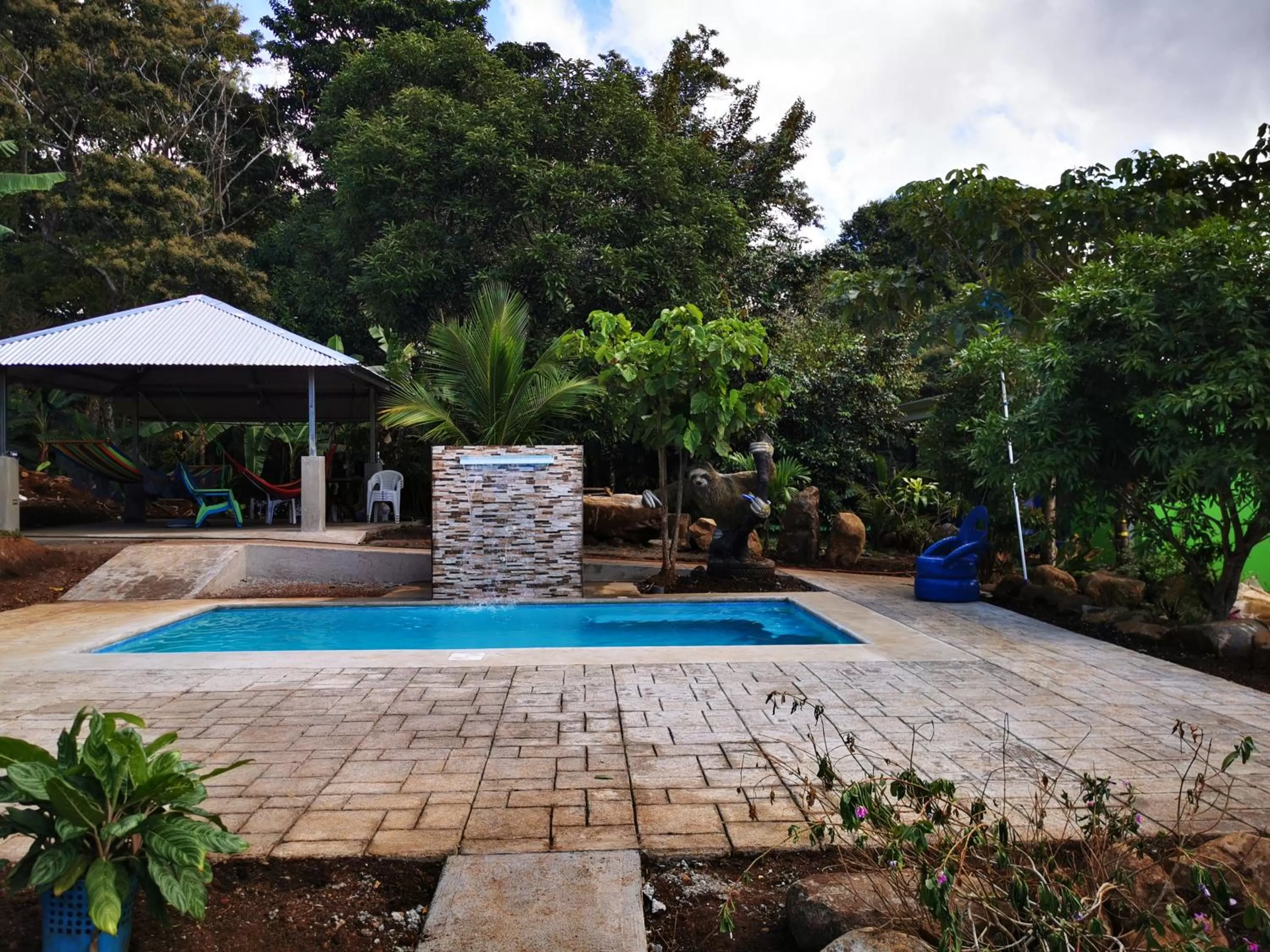 Swimming pool in Agutipaca Bungalows