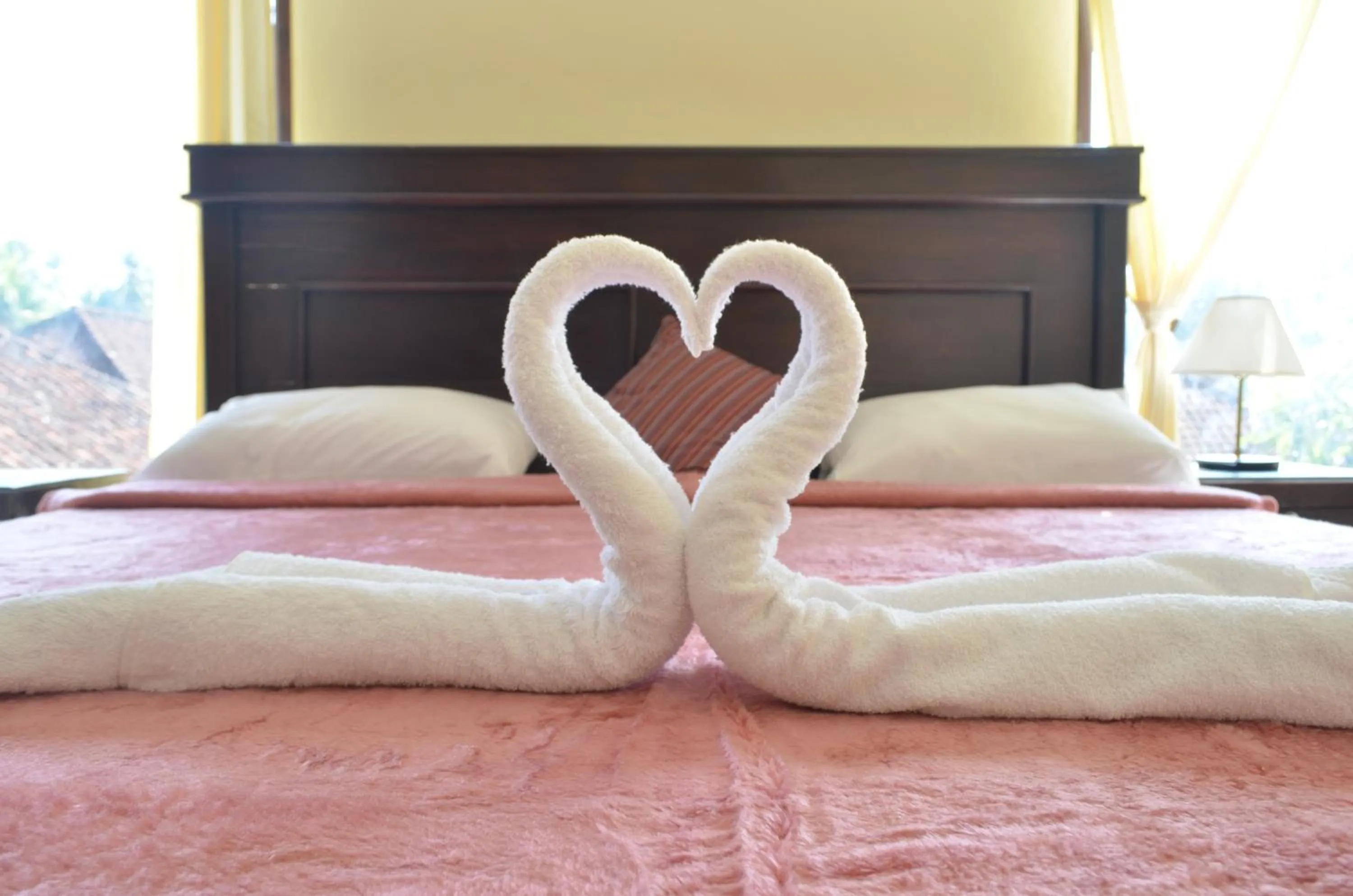 Bed in Wijaya Guest House Ubud