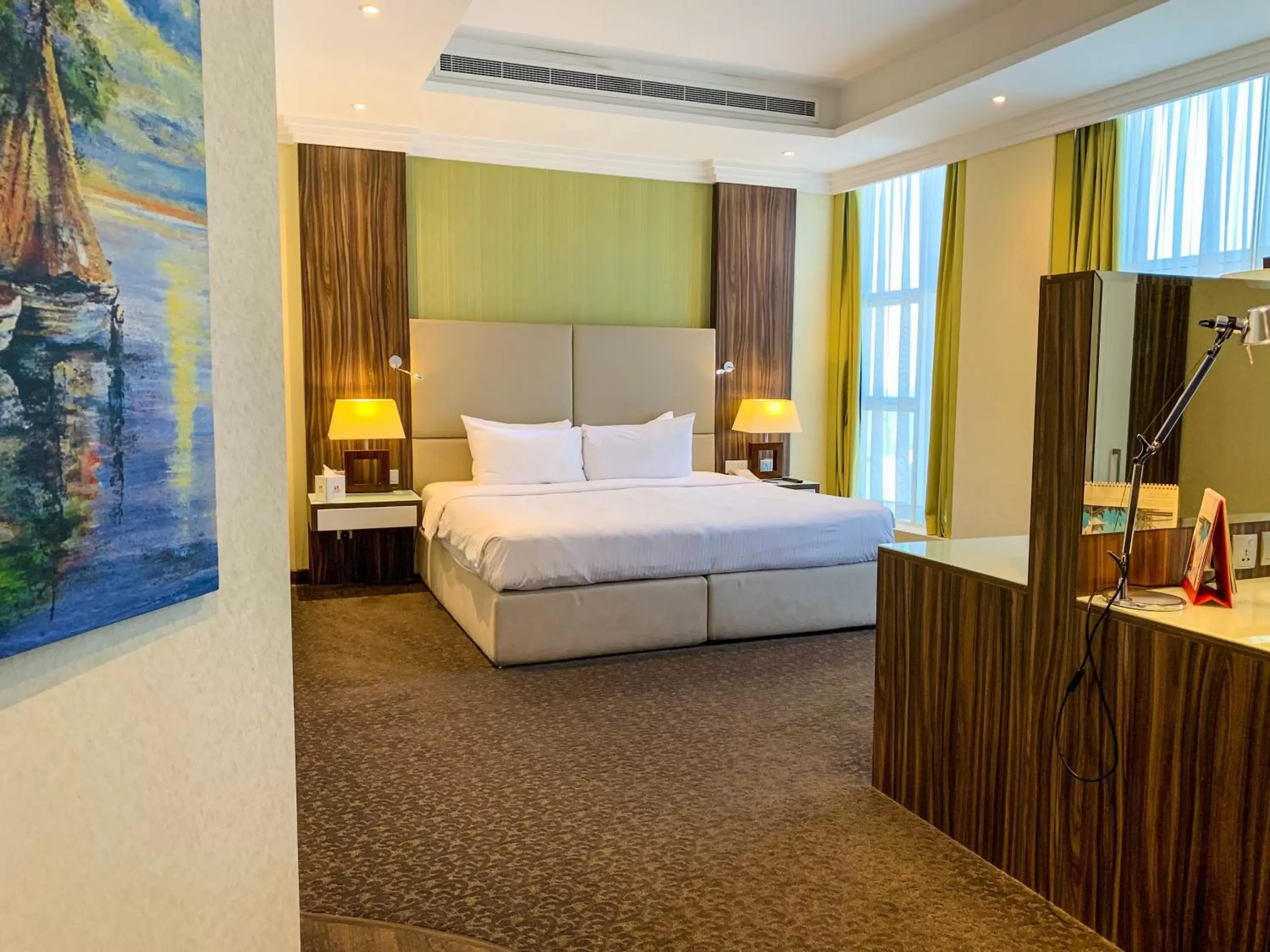 Bed in Swiss-Belhotel Seef Bahrain